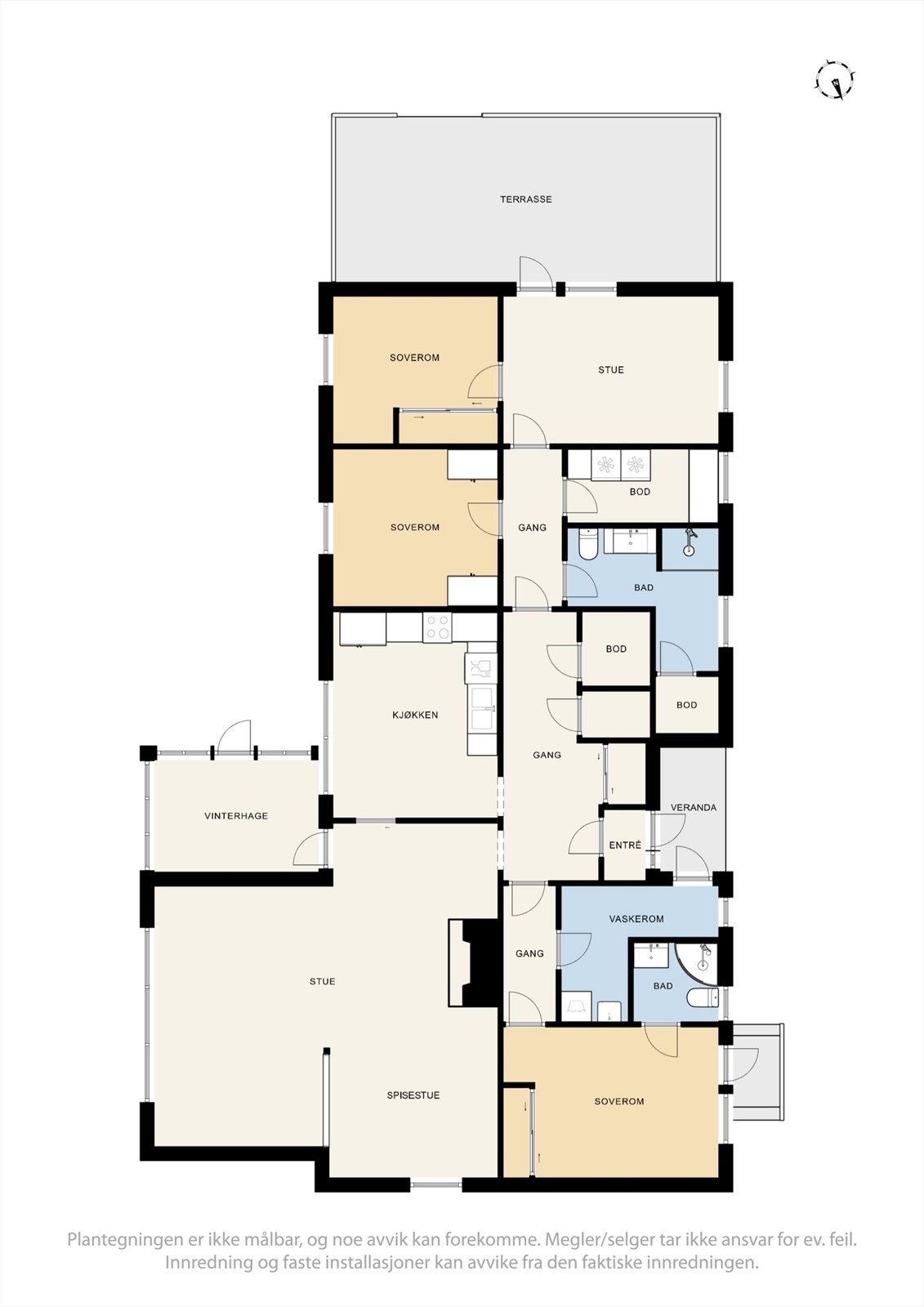 Plantegning. Galleribilde