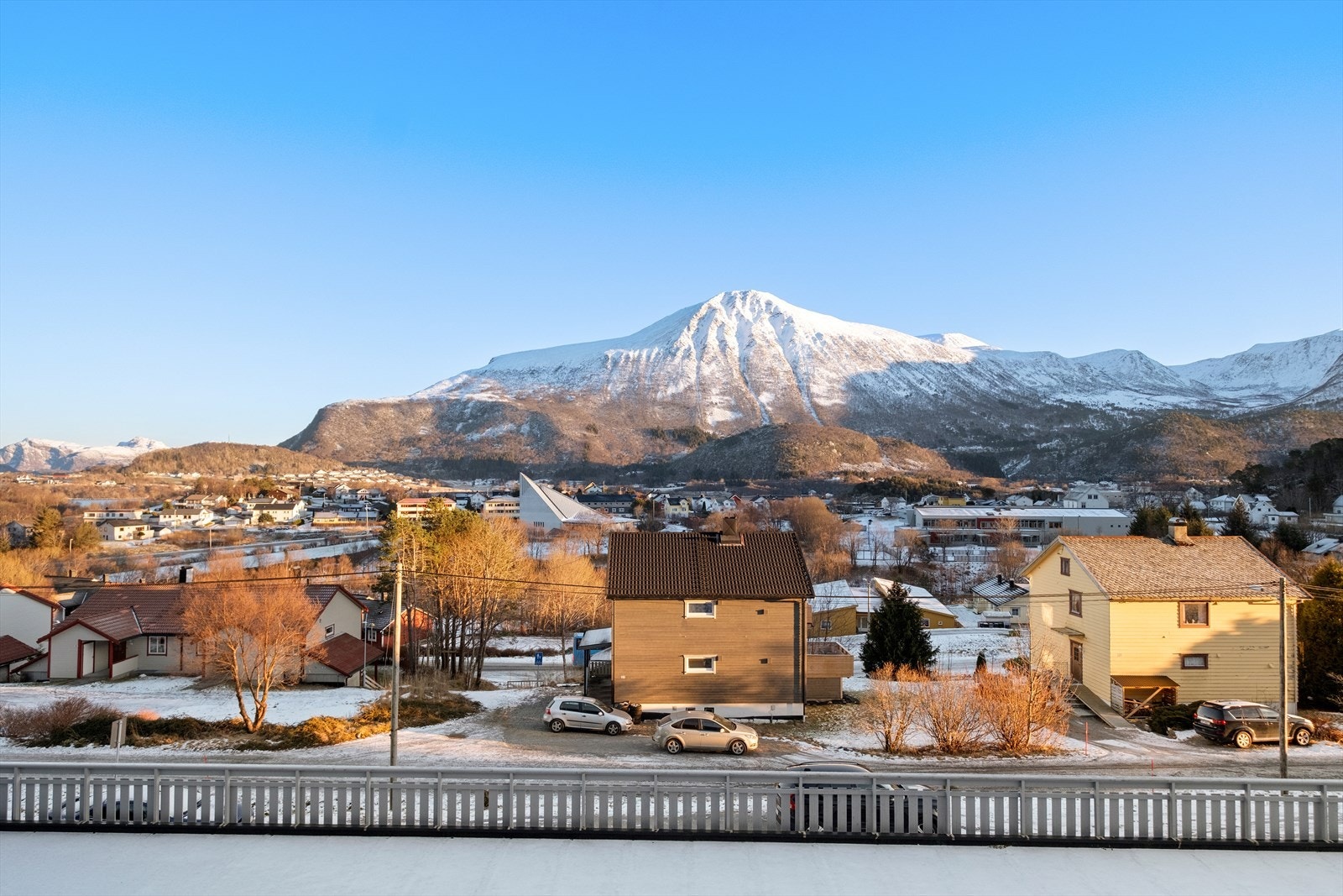 Flott utsikt og gode solforhold Galleribilde