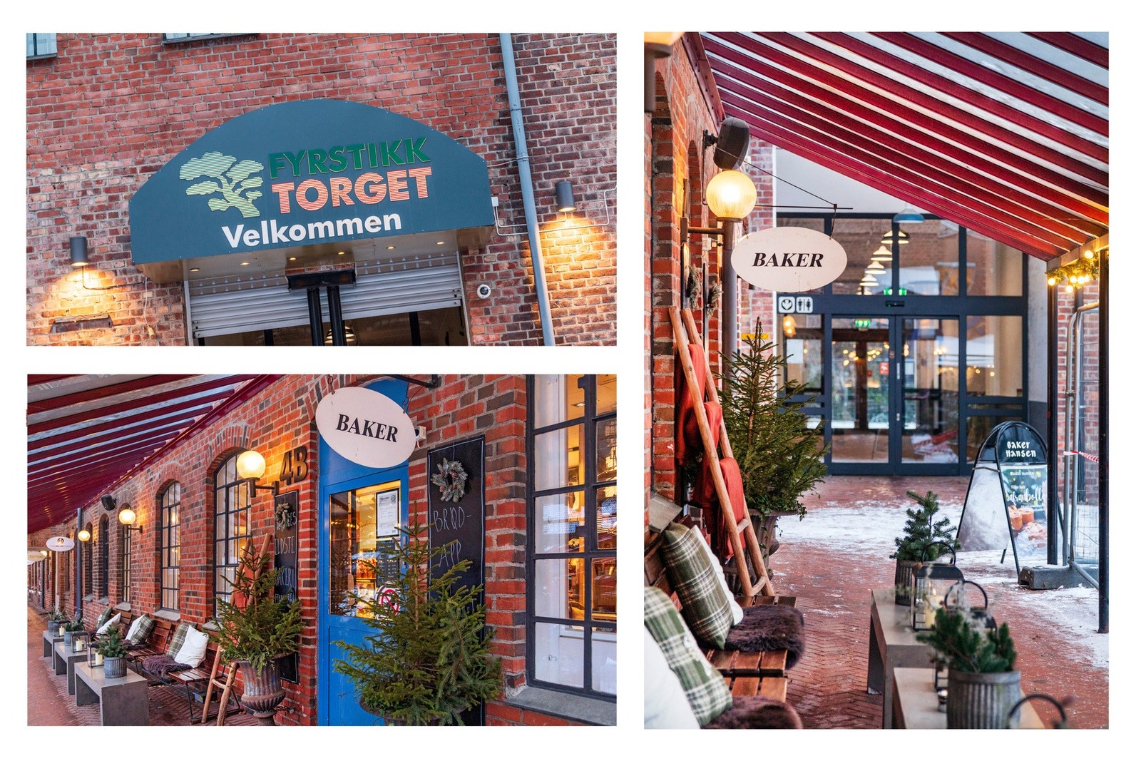 Fyrstikktorget har mange trivelige forretninger og cafeer. Galleribilde