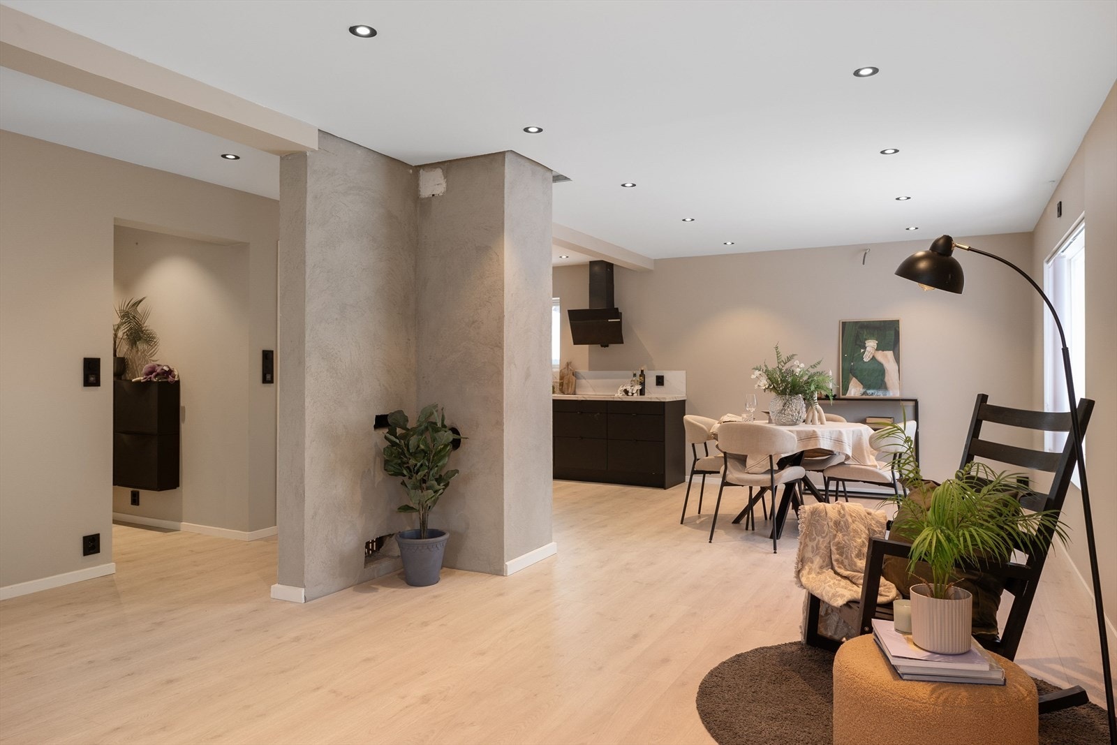 Avdelingen har varmefolie for behagelig grunnvarme. Galleribilde