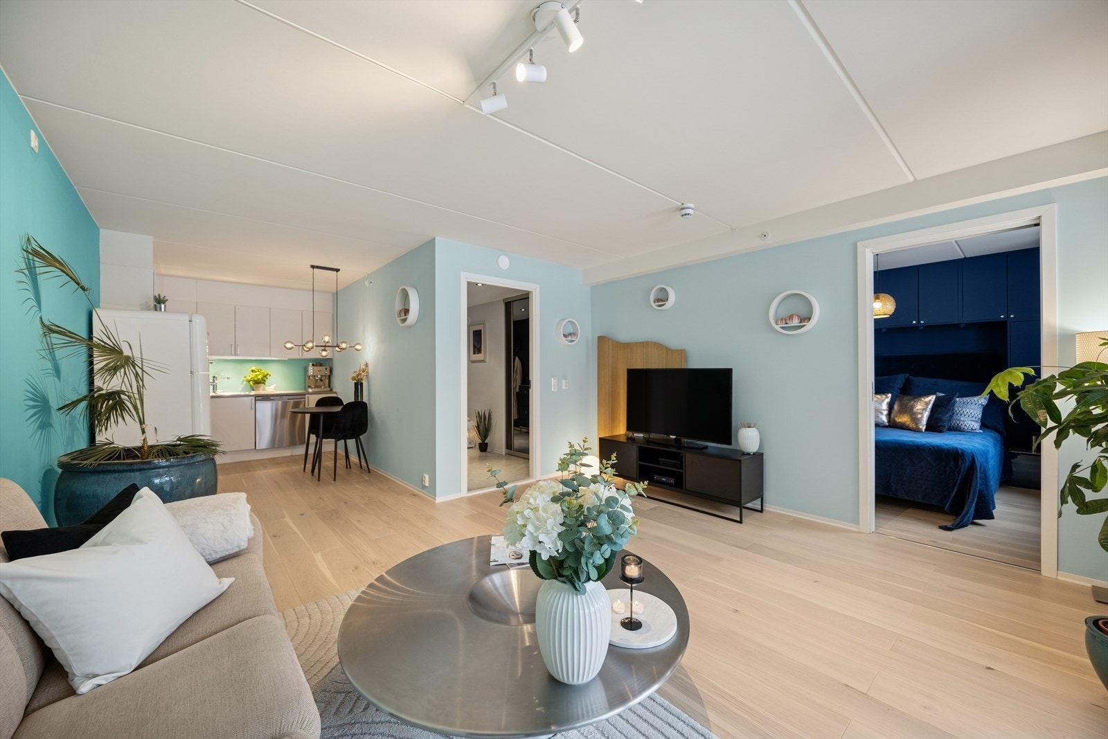 Den åpne løsningen bidrar til en god sosial setting Galleribilde