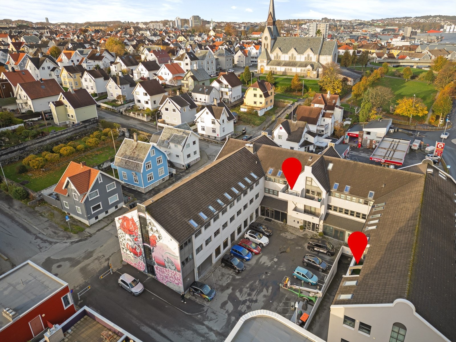 Beboere har tilgang til 2 felles balkonger Galleribilde