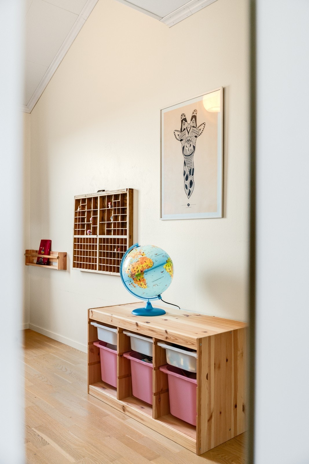 Et hyggelig område hvor små oppdagere kan leke og utforske. Galleribilde