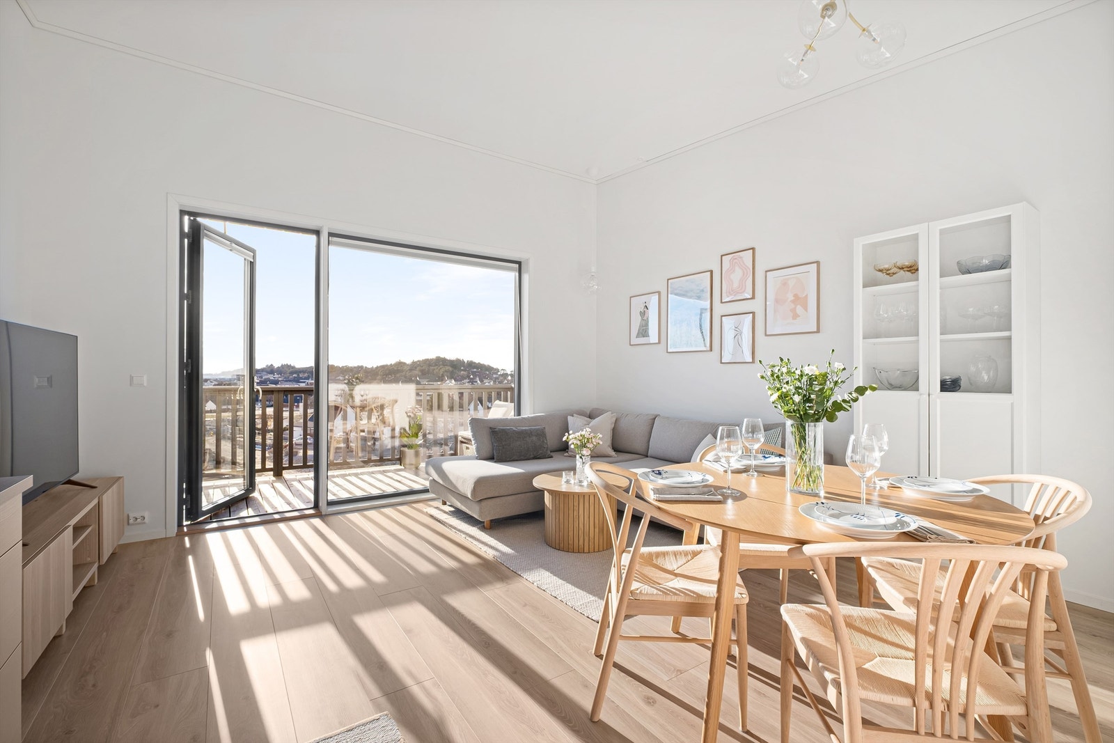 Fantastisk lysinnslipp. Galleribilde