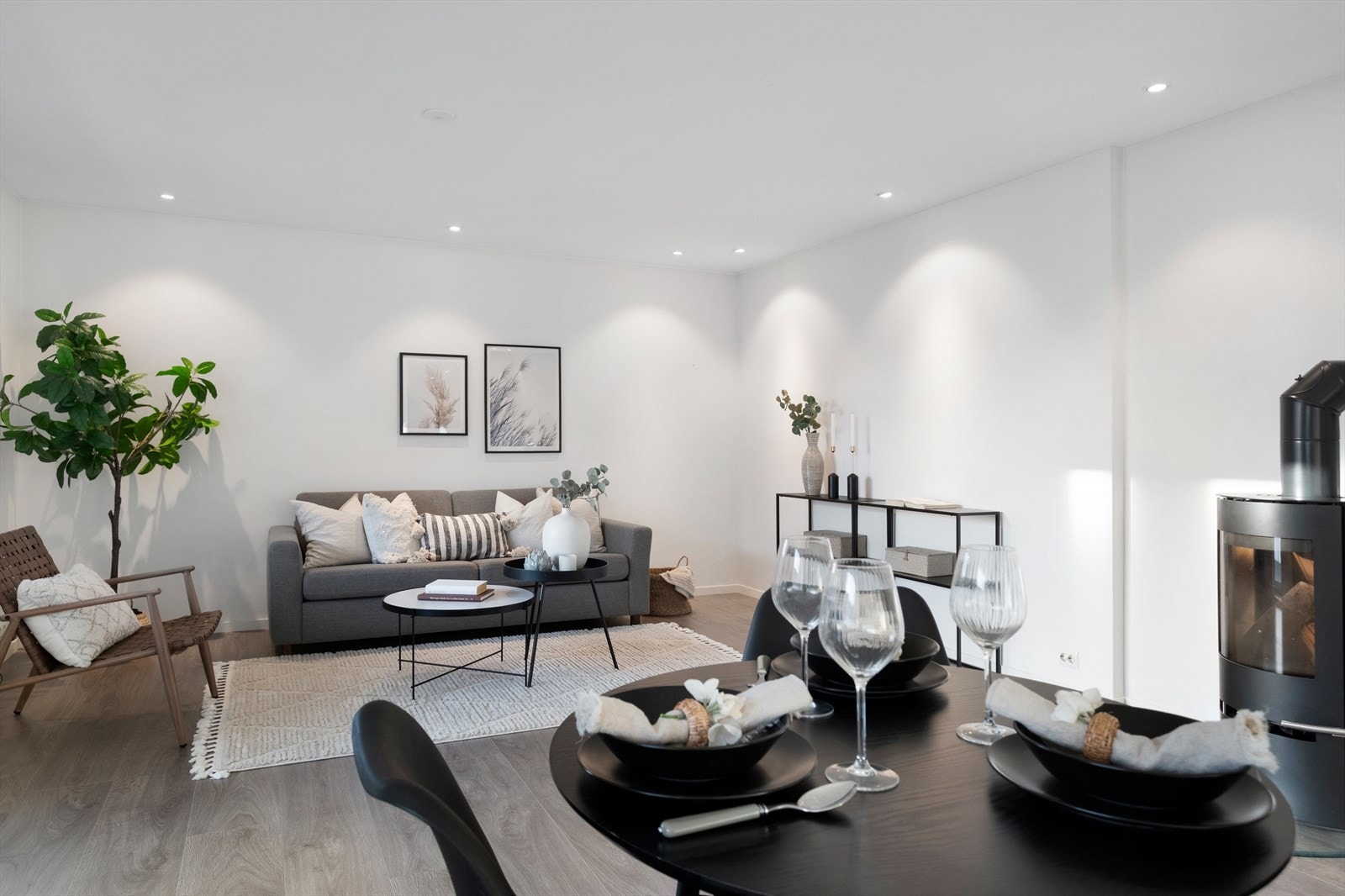 Stue/kjøkken Galleribilde