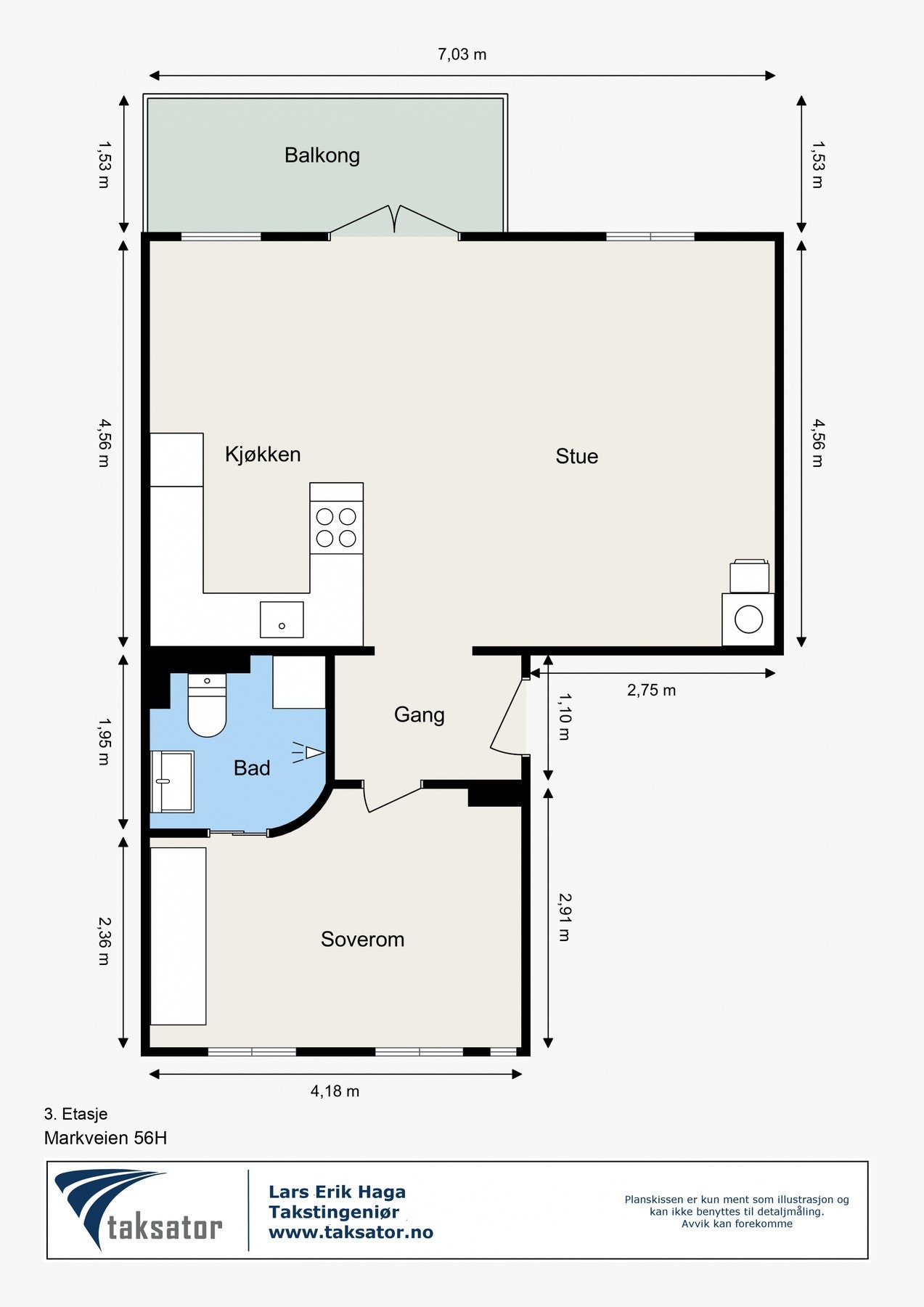 Plantegning - velkommen til visning! Galleribilde