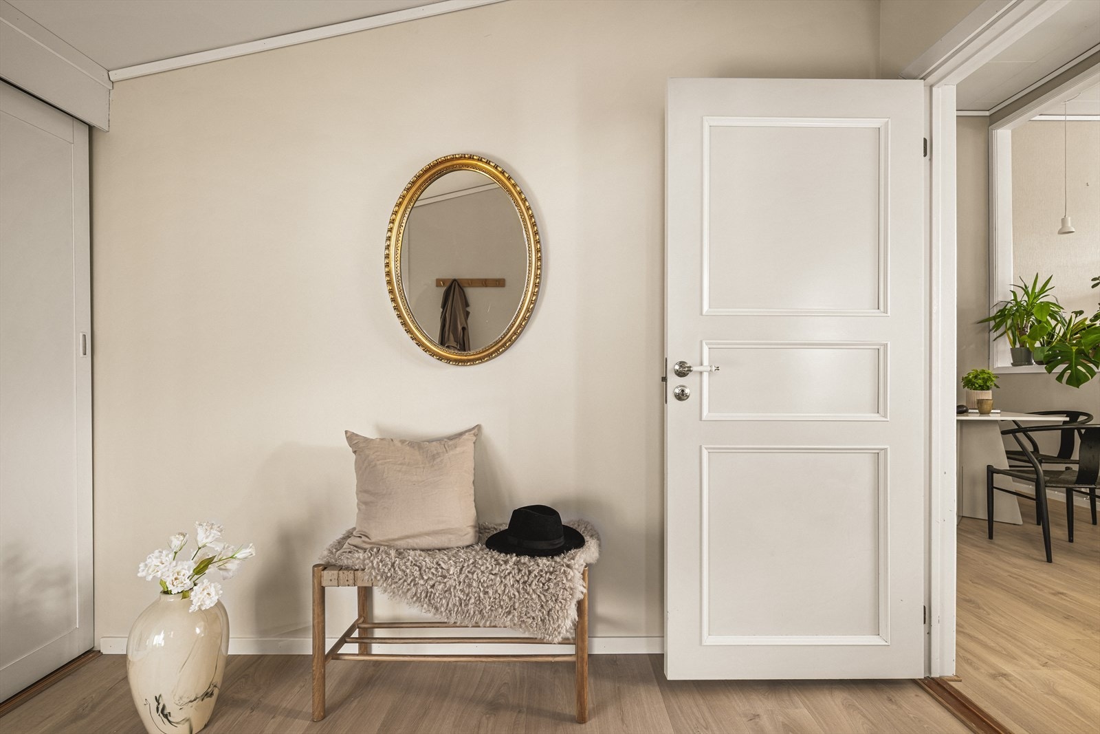 Det er installert balansert ventilasjonsanlegg og varmepumpe i 2025 Galleribilde