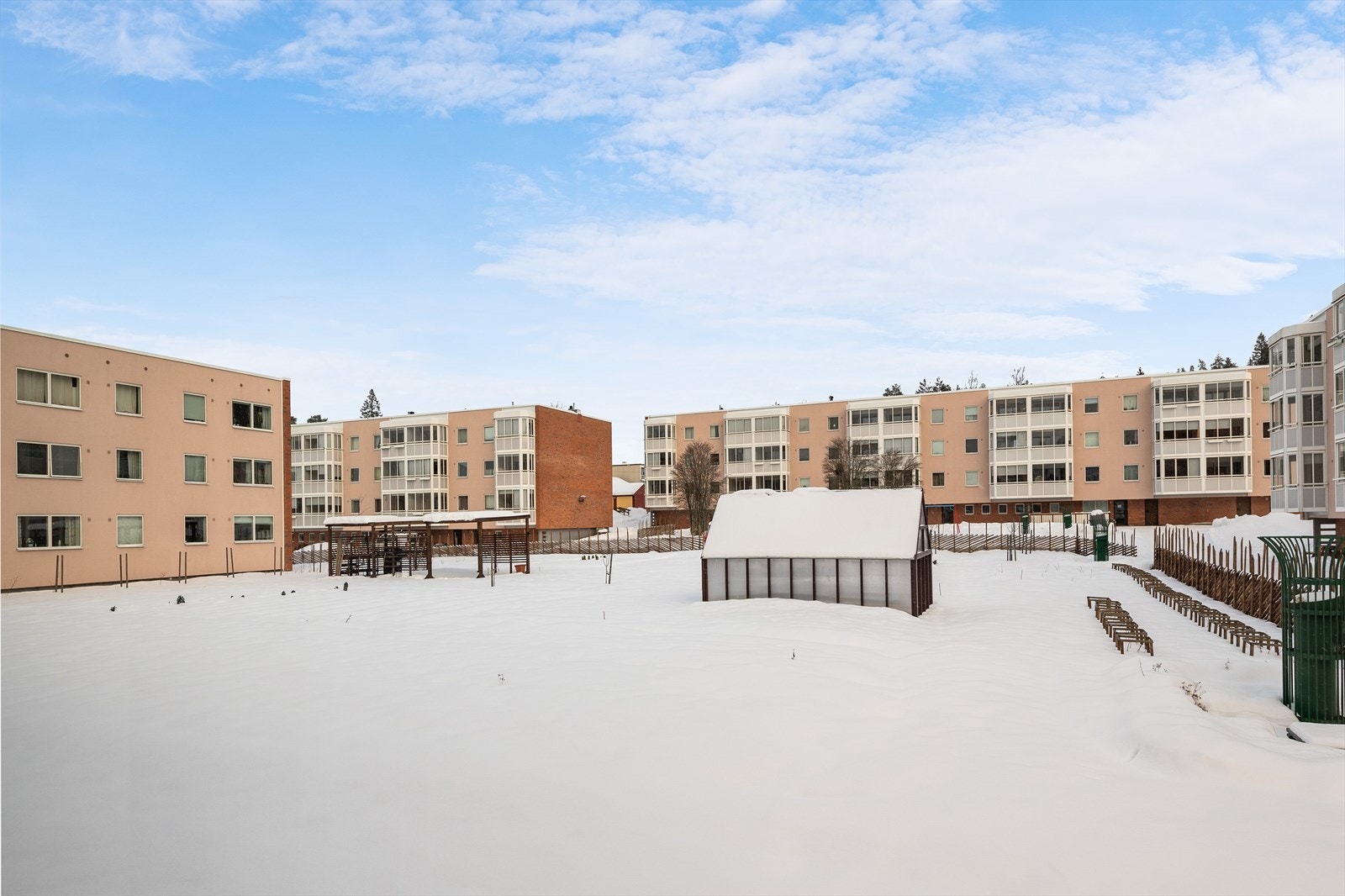 Borettslaget har fine fellesområder som bidrar til å skape trivsel for beboerne Galleribilde