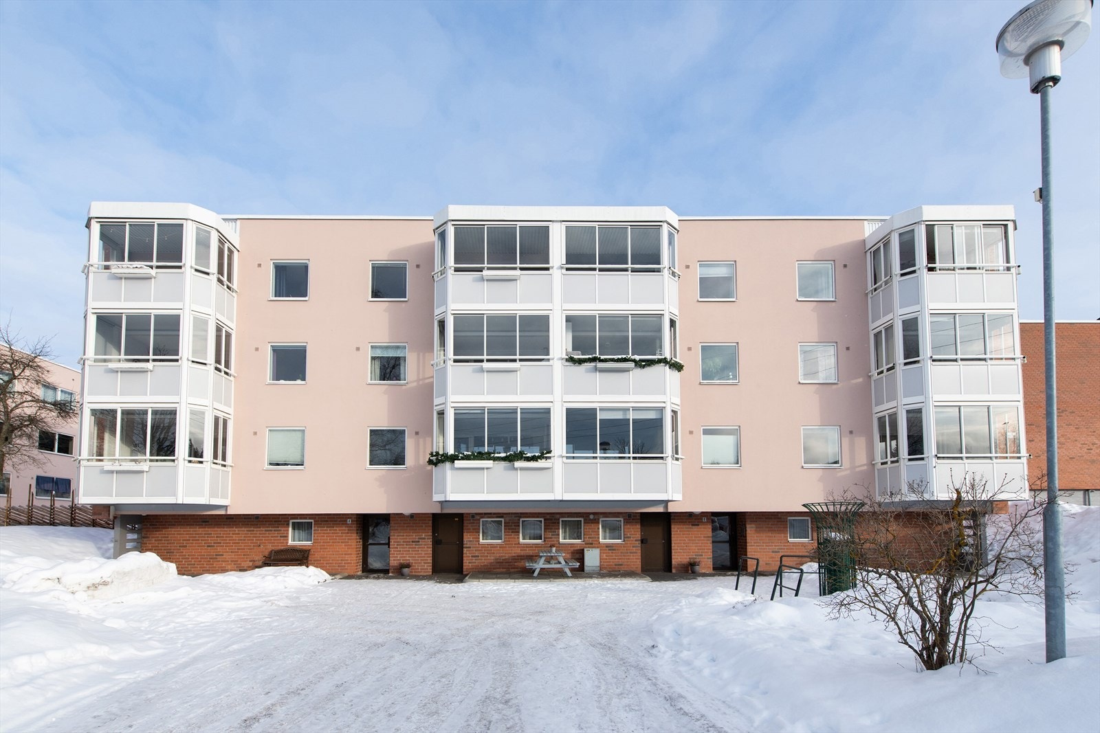 Fasade inngangsparti Galleribilde