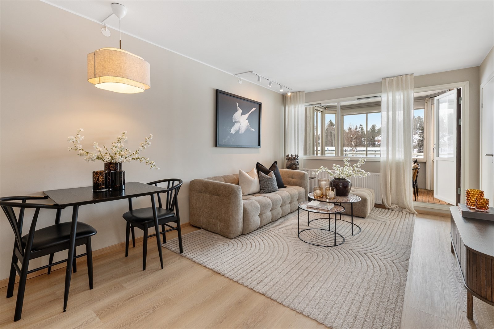 Velkommen til Løvenstadvegen 6B - nydelig totalrenovert (2025) leilighet i høy 1.etasje. Foto: Margrethe Madsbakken Galleribilde