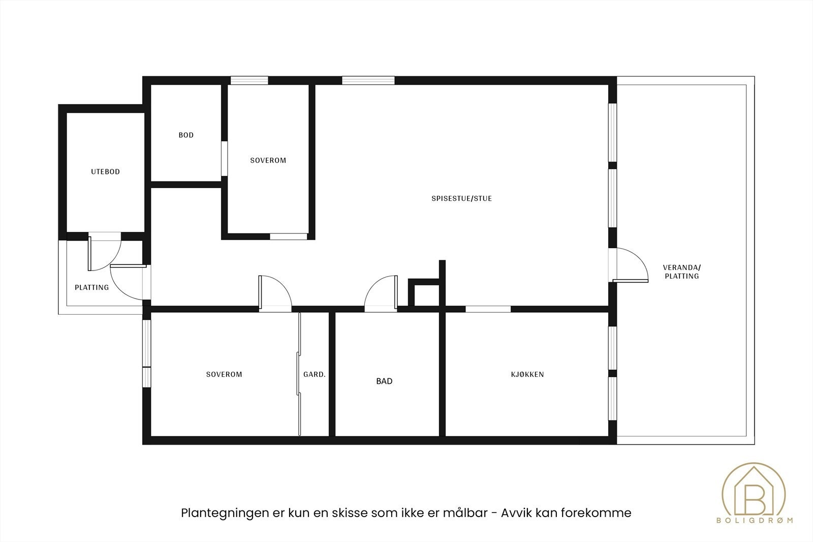 Plantegning. Galleribilde