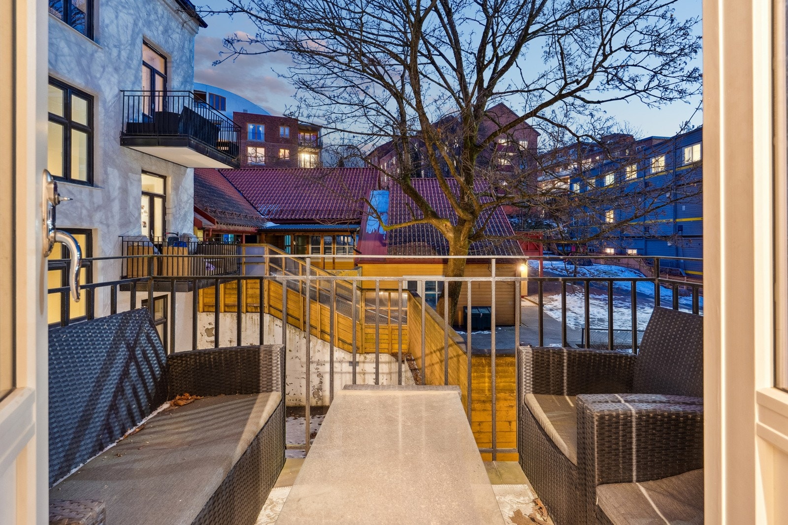 Hyggelig Balkong. Galleribilde