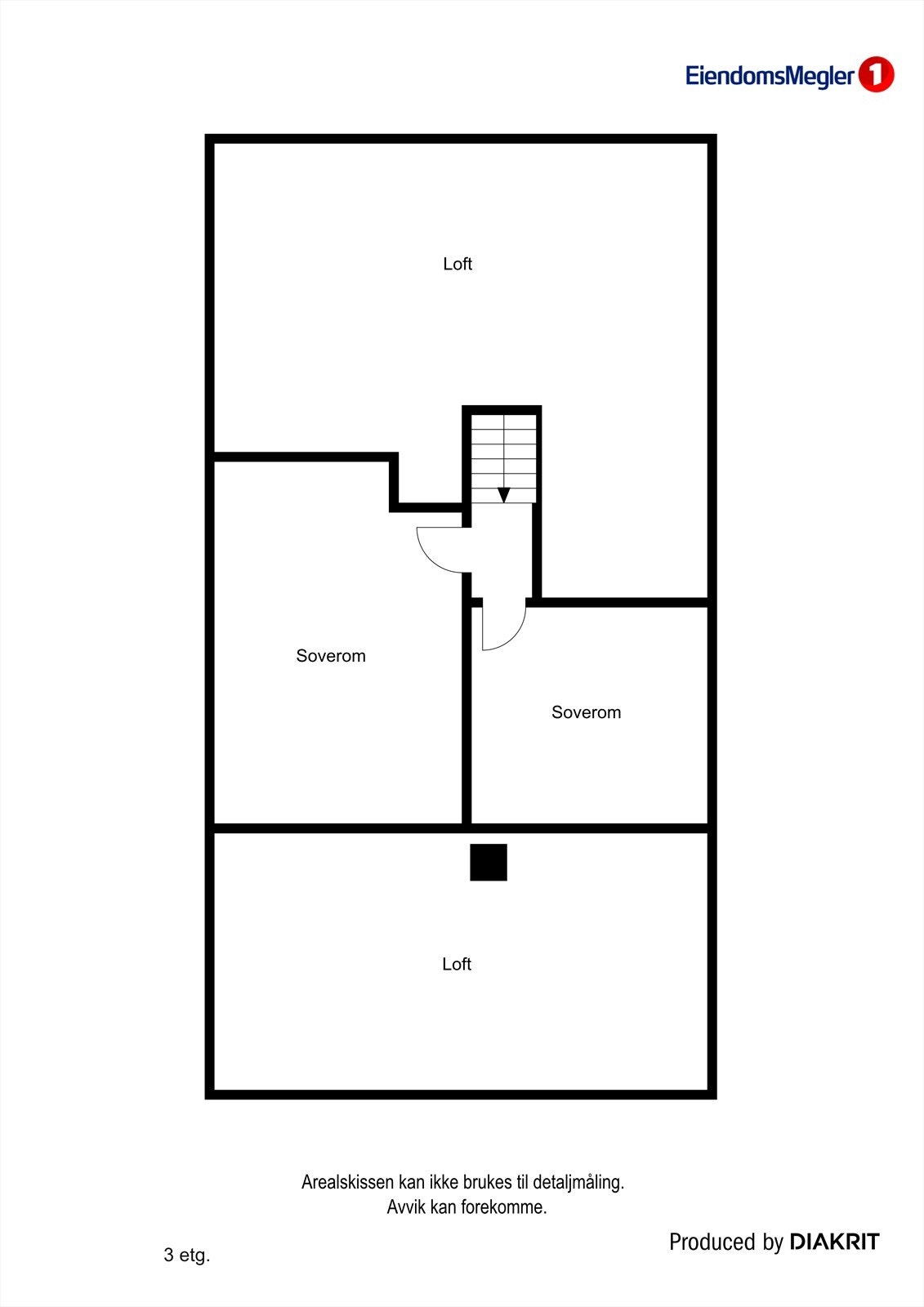 Plantegning 2. etasje Galleribilde