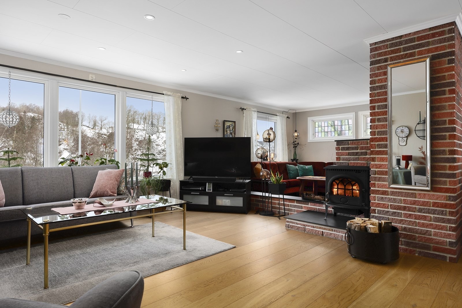 Her er godt med vindusflater Galleribilde