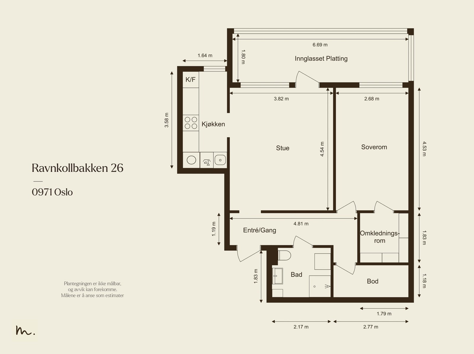 Plantegning. Galleribilde