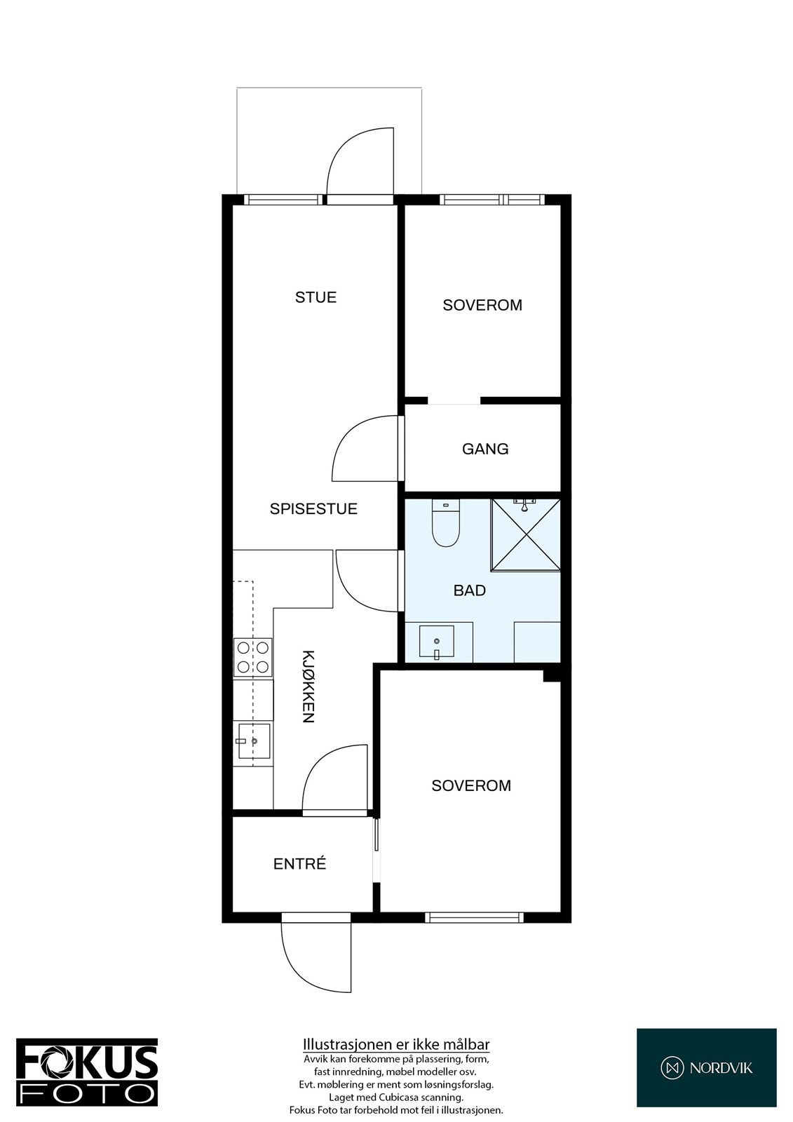Plantegning Galleribilde