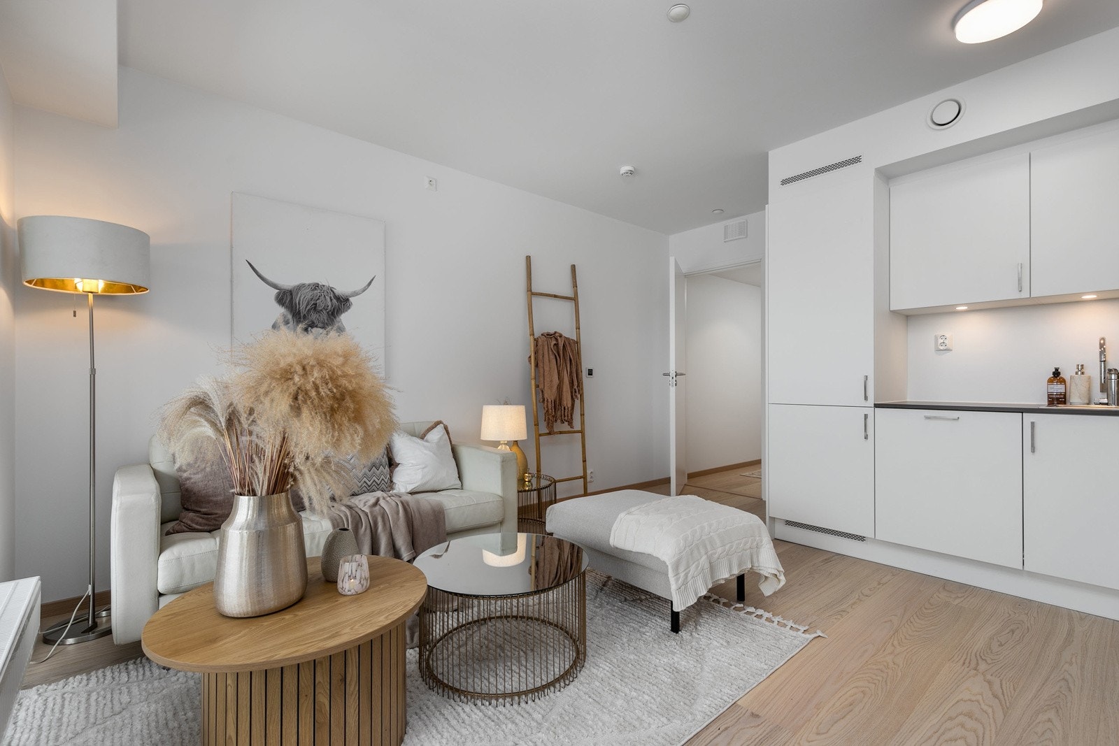 Grunnpakke for kabel-TV og internett er inkl. i felleskostnadene. Galleribilde