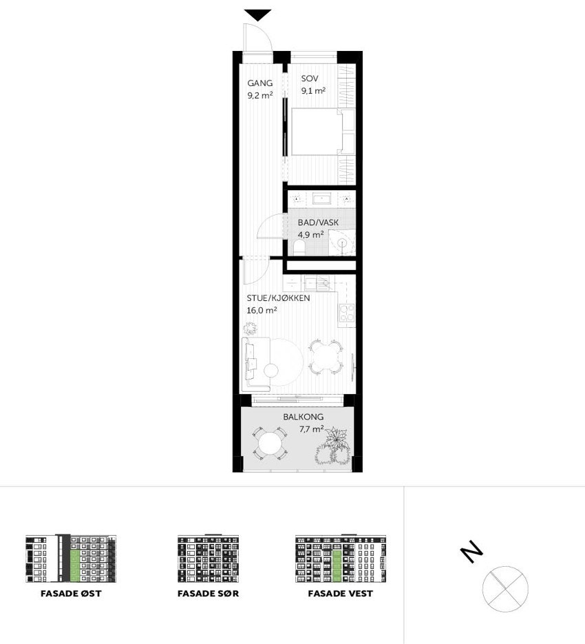 Plantegning - M306 Galleribilde