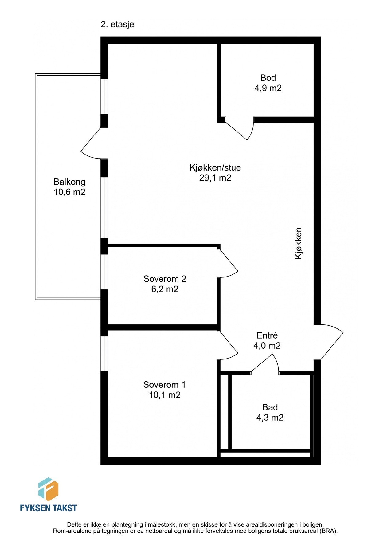 Planskisse. Galleribilde