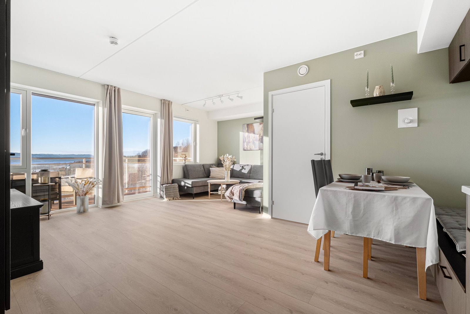 En svært lekker og moderne 3(4)-roms leilighet Galleribilde