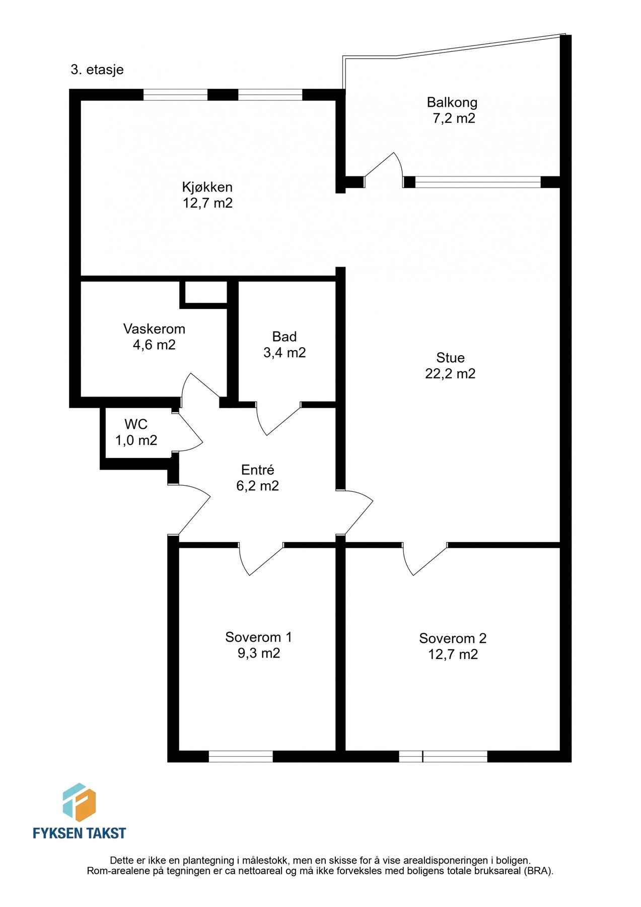 Planskisse. Passer ikke oppsatt visningstidspunkt? Ta kontakt på 94 86 80 06, så finner vi en løsning. Galleribilde