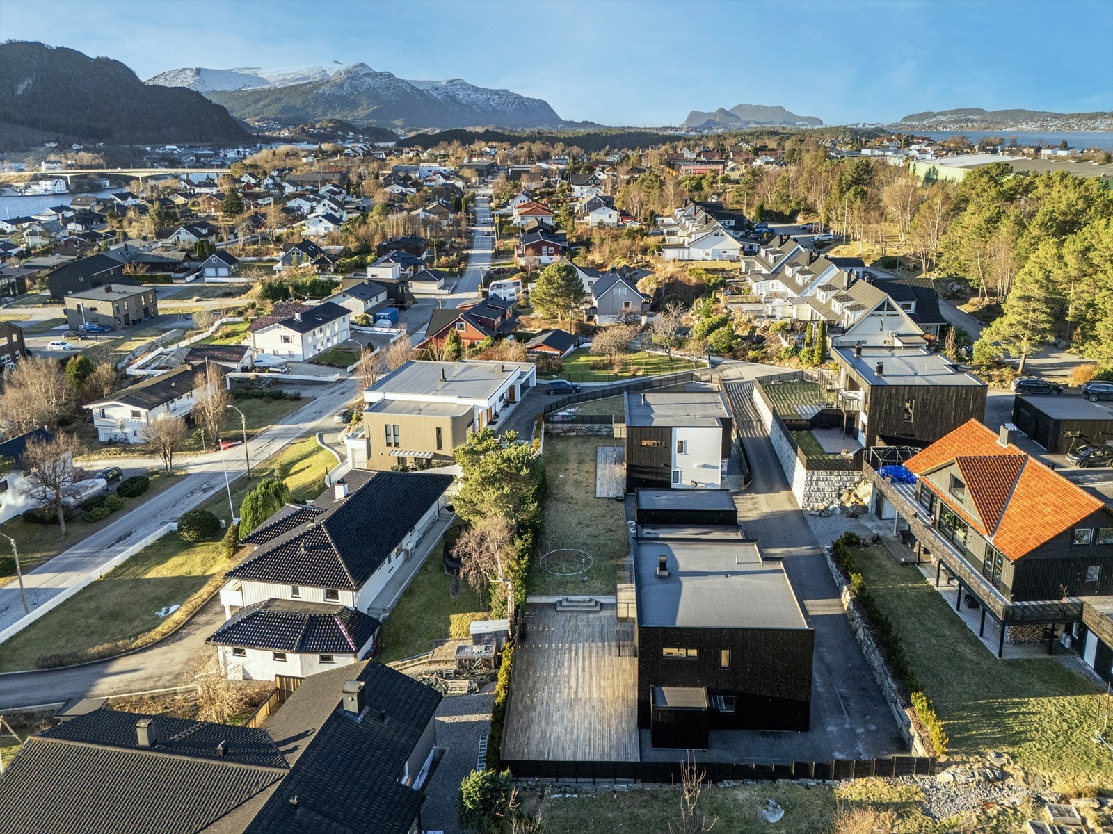 Dronebilde Galleribilde