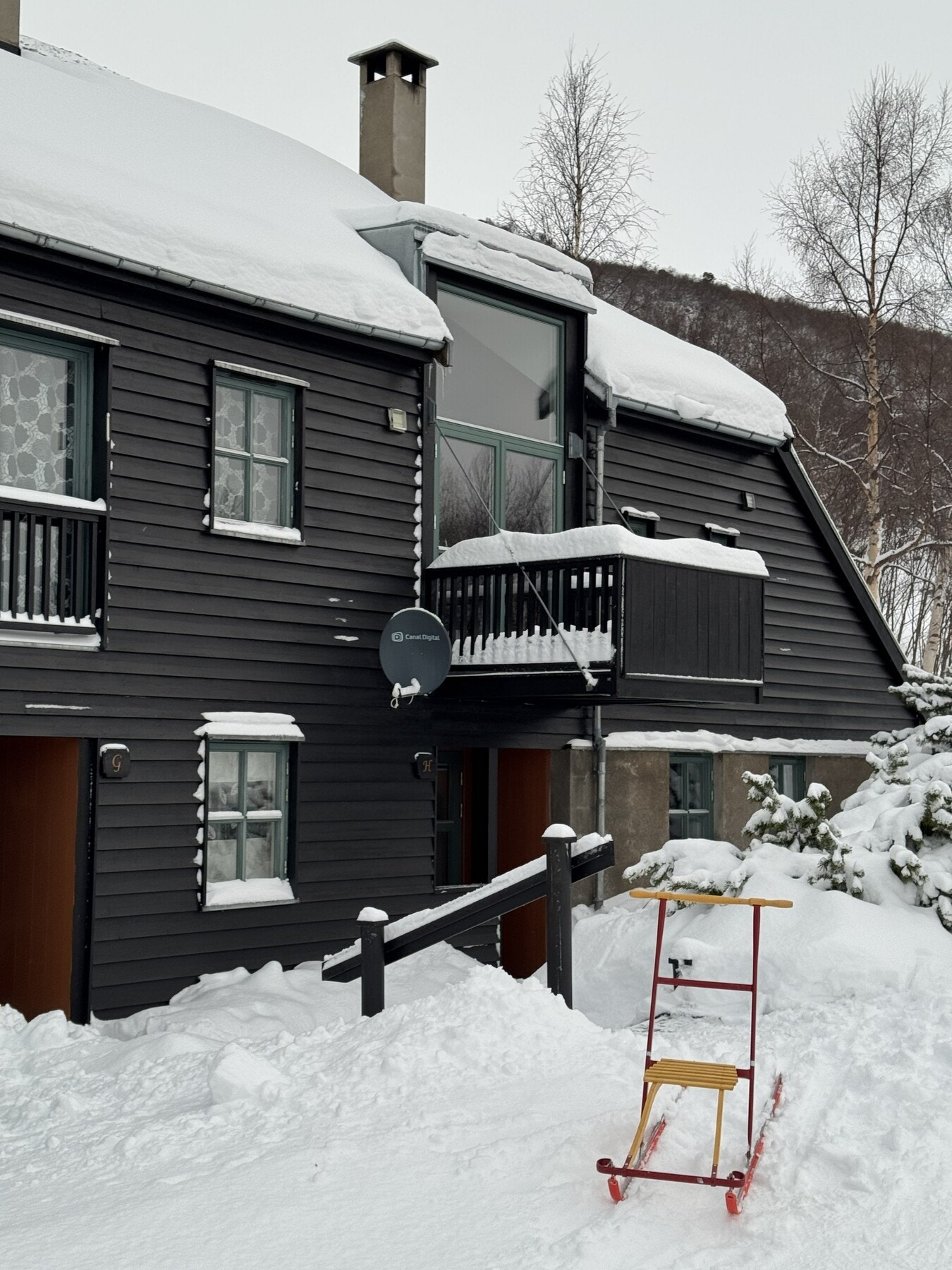 Fasadebilde. Galleribilde