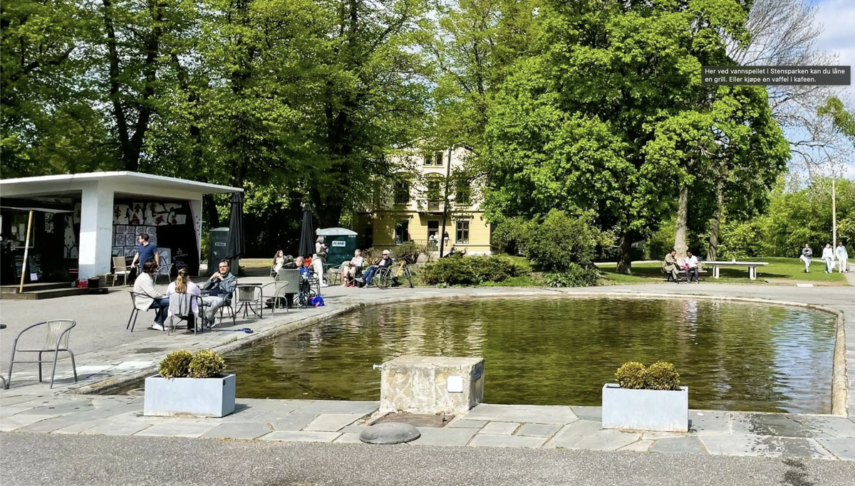 Stensparken Galleribilde