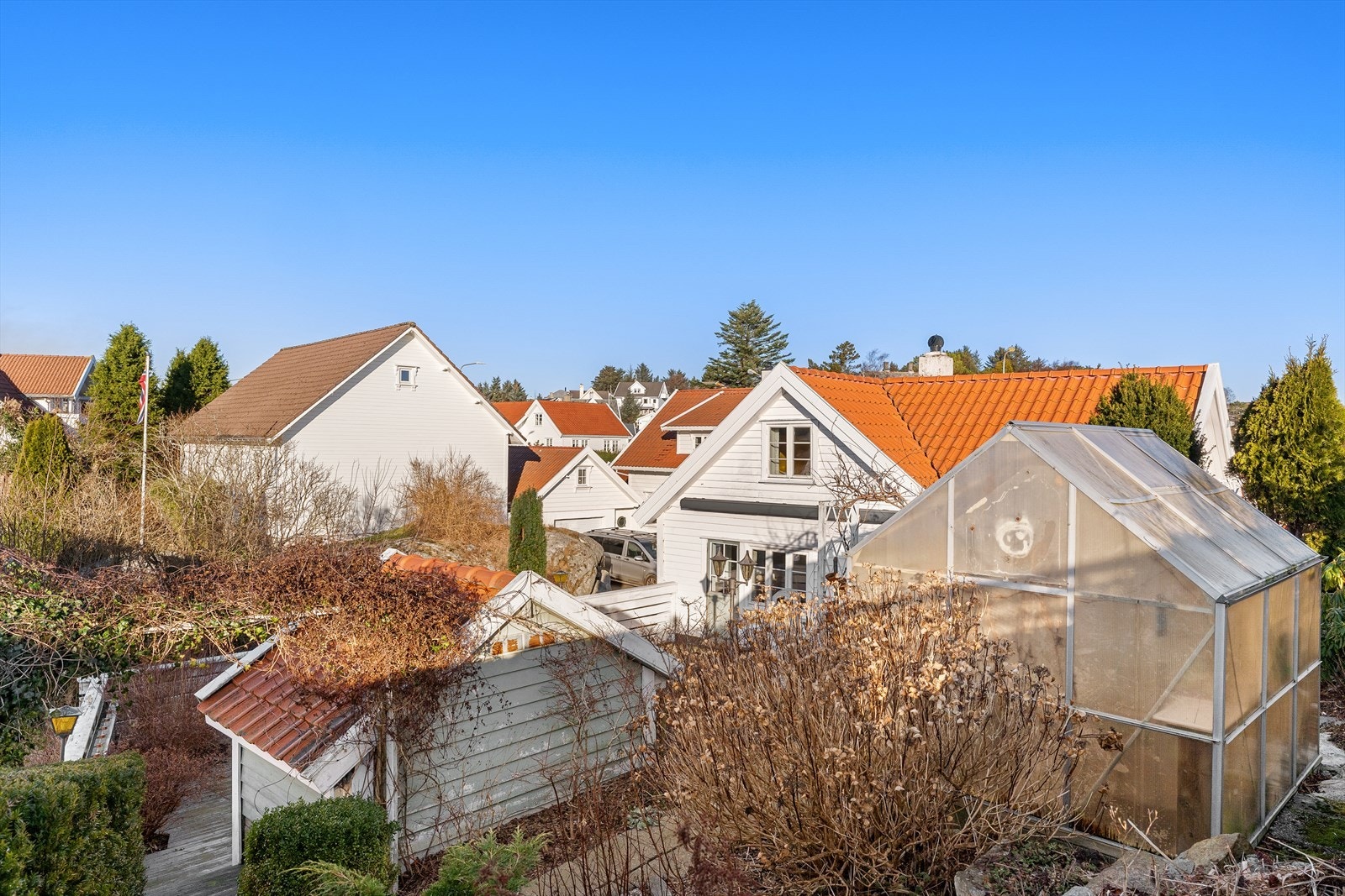 Har du stor interesse for planter og dyrking er det drivhus. Galleribilde