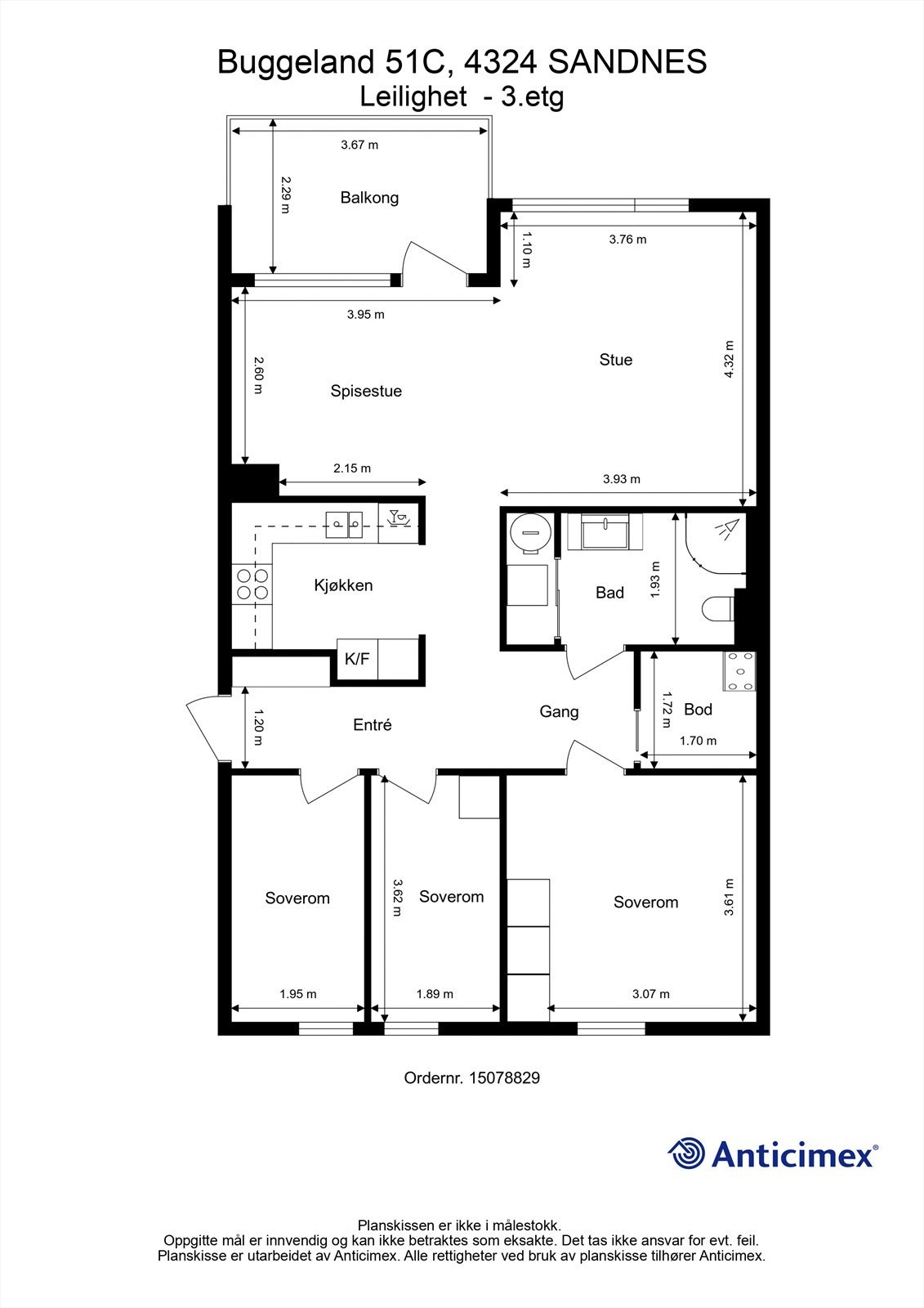 Plantegning. Galleribilde