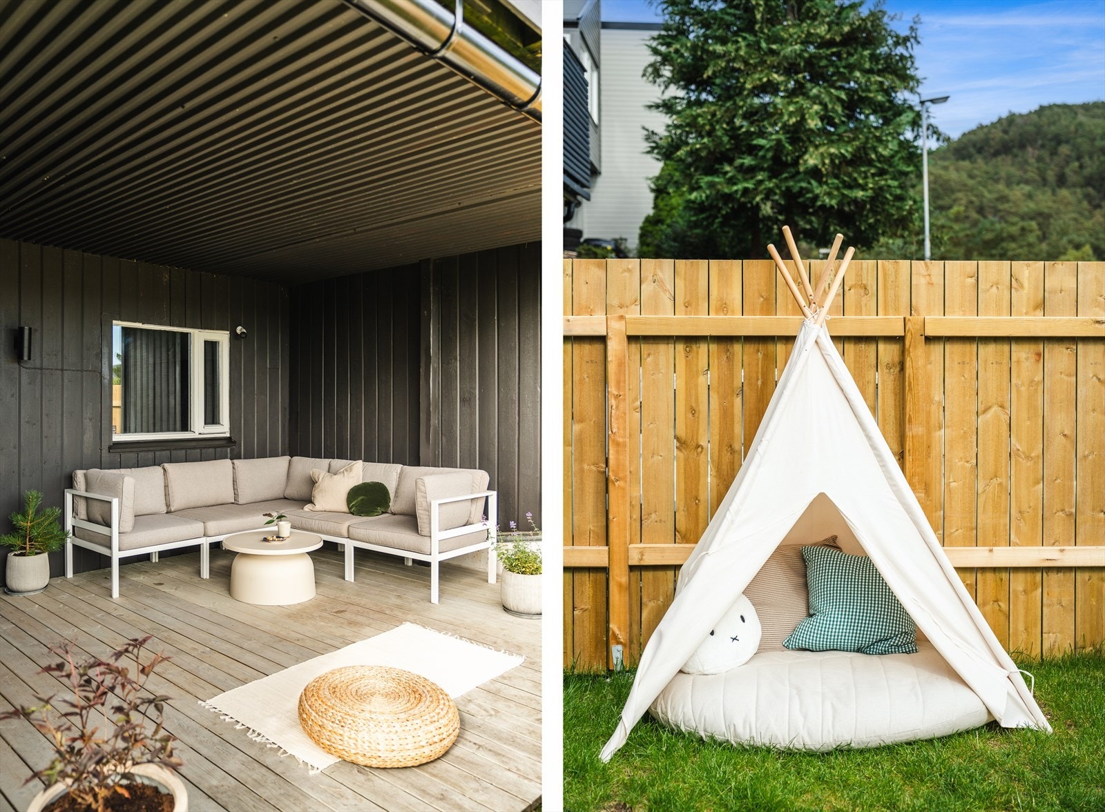 Et perfekt sted for lek og avslapning, med direkte tilgang til gressplenen. Galleribilde