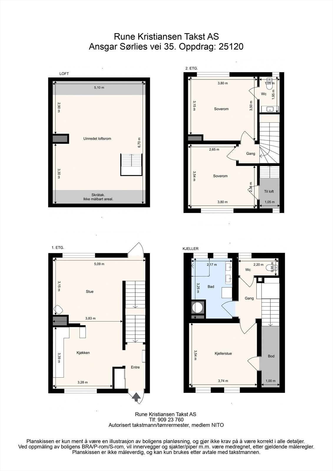 Plantegningene samlet. Galleribilde