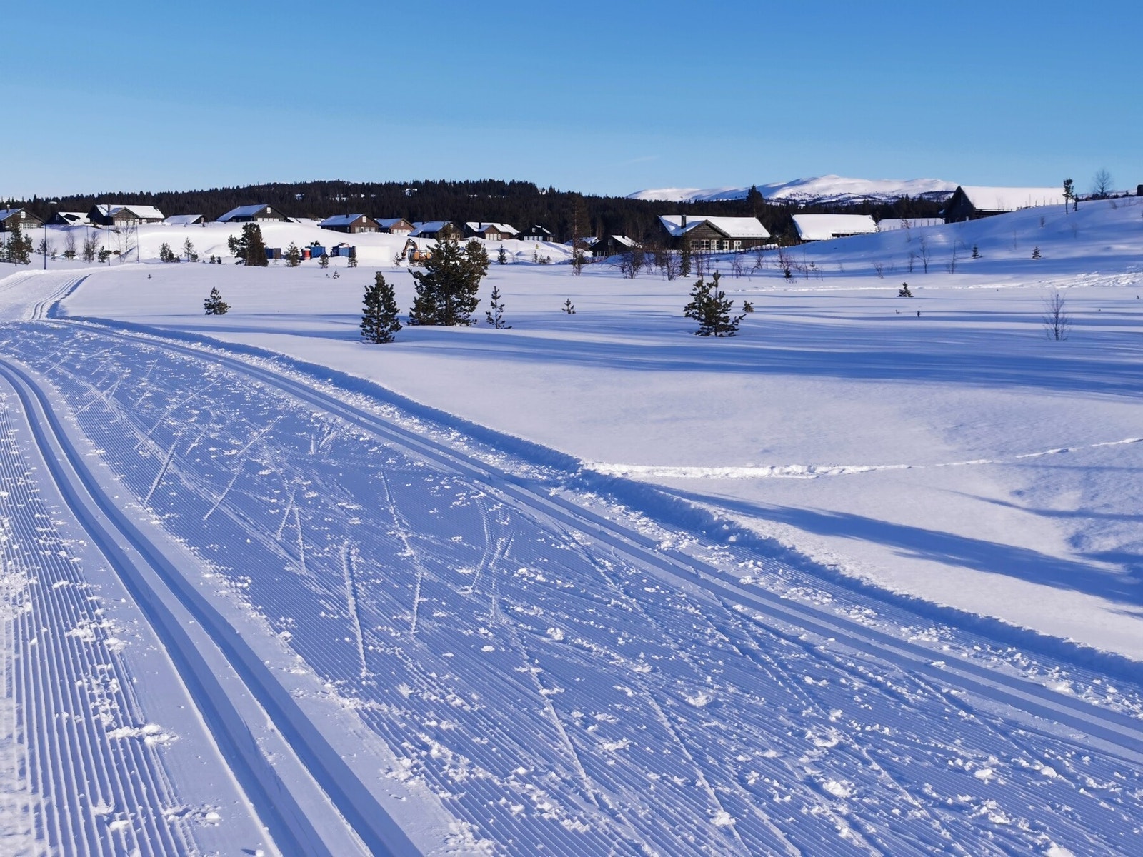 Sanderstølen har i tillegg en 4km lysløype. Galleribilde