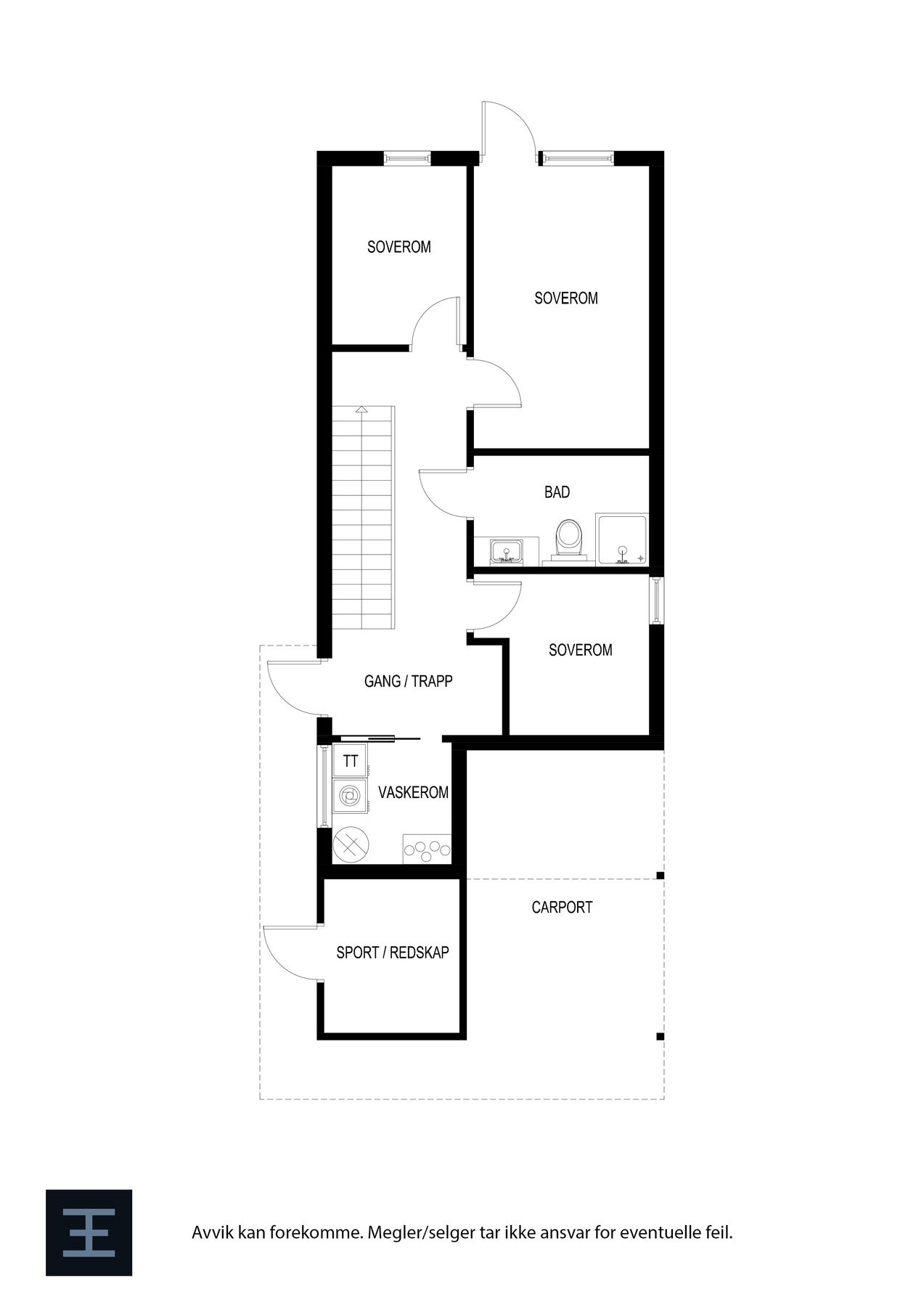 Plantegning | 1. etasje Galleribilde