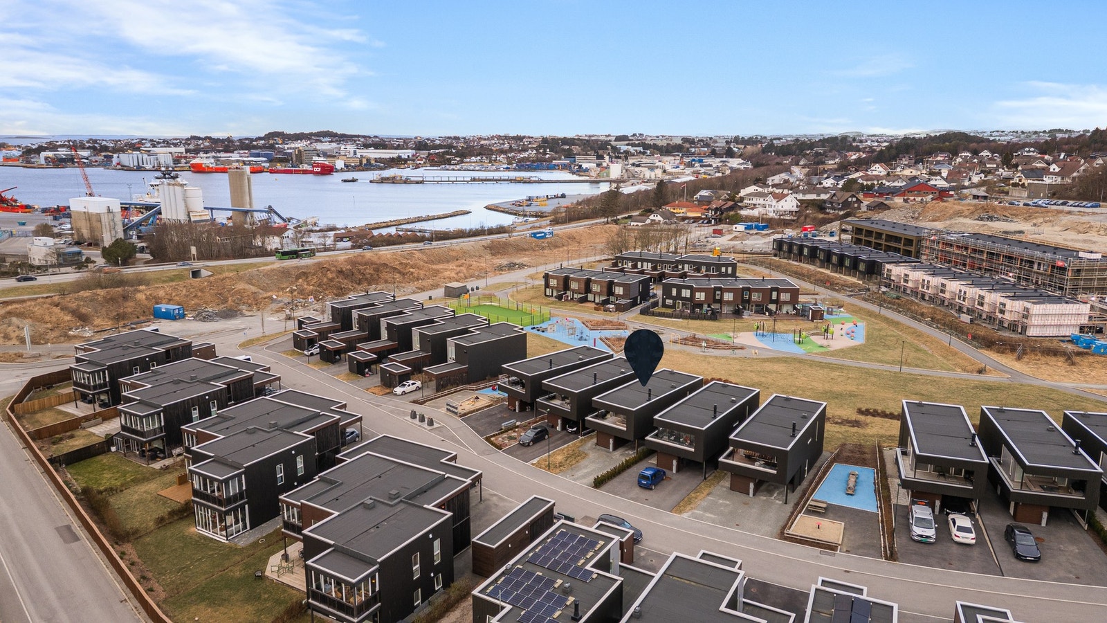 Rolig, men sentralt område. Galleribilde