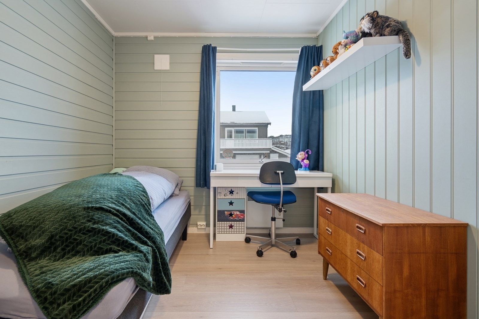 Barnerom på 7,1 kvm. Galleribilde