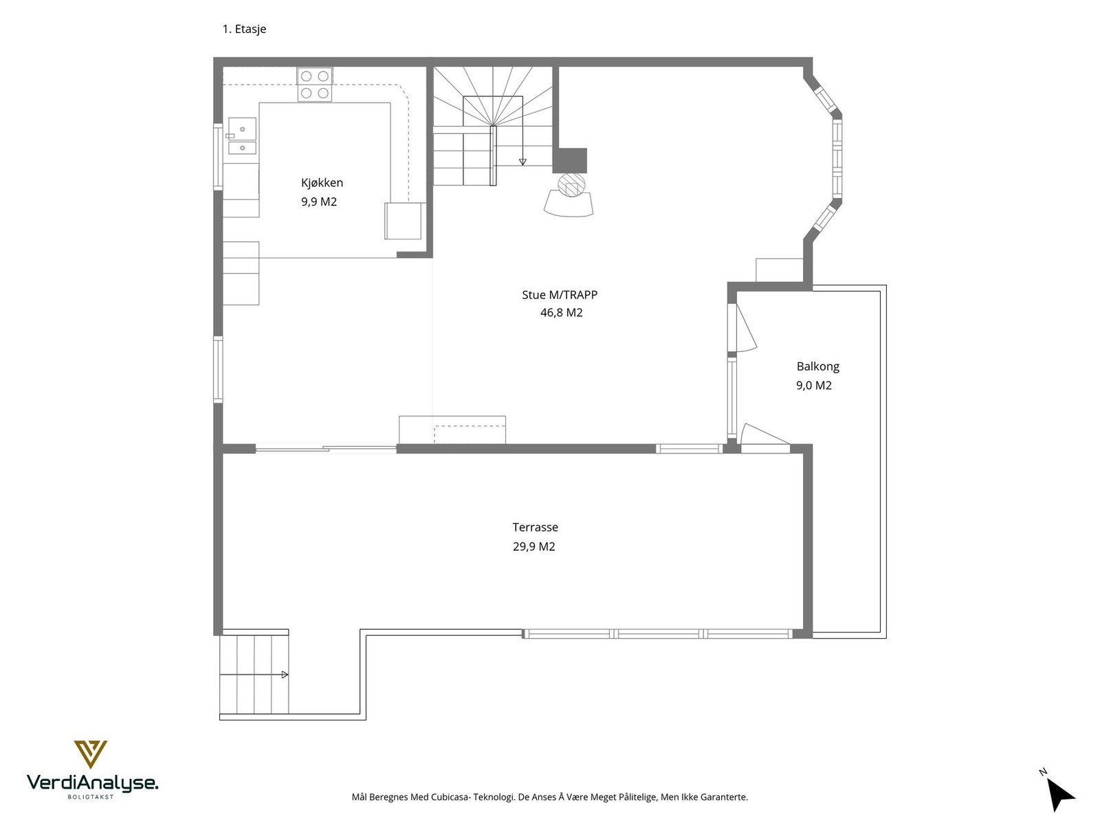 Planskisse 2.etg. Galleribilde