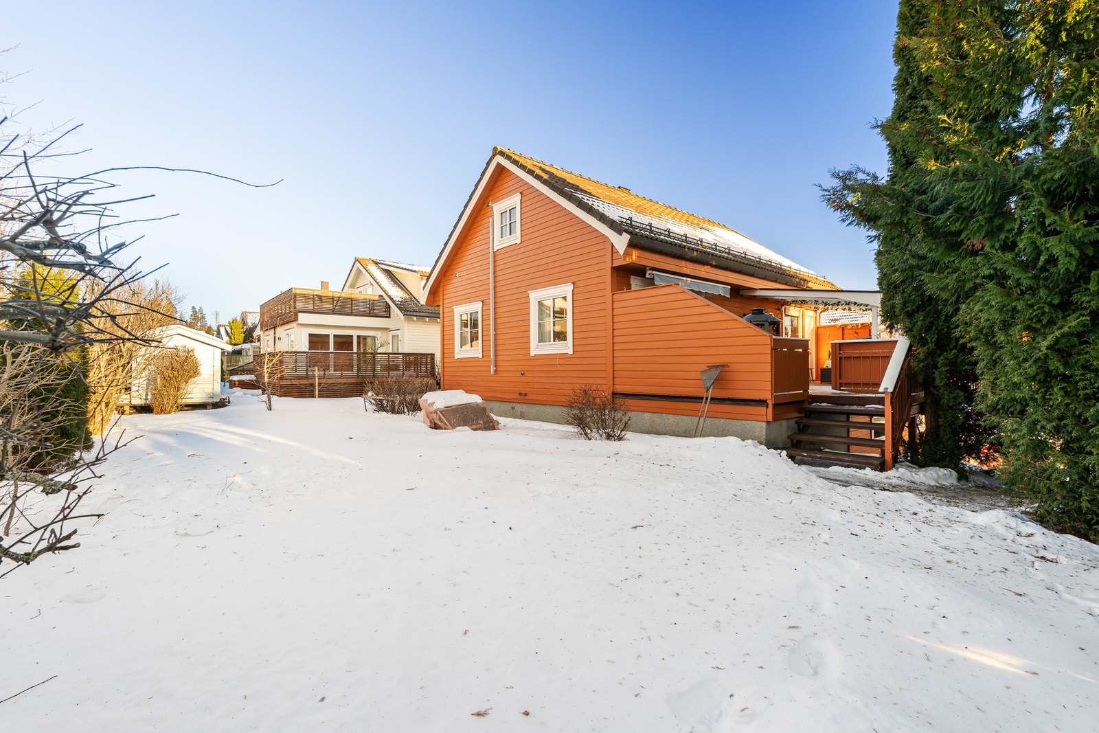 En flott enebolig med attraktiv beliggenhet på Lundåsen. Galleribilde