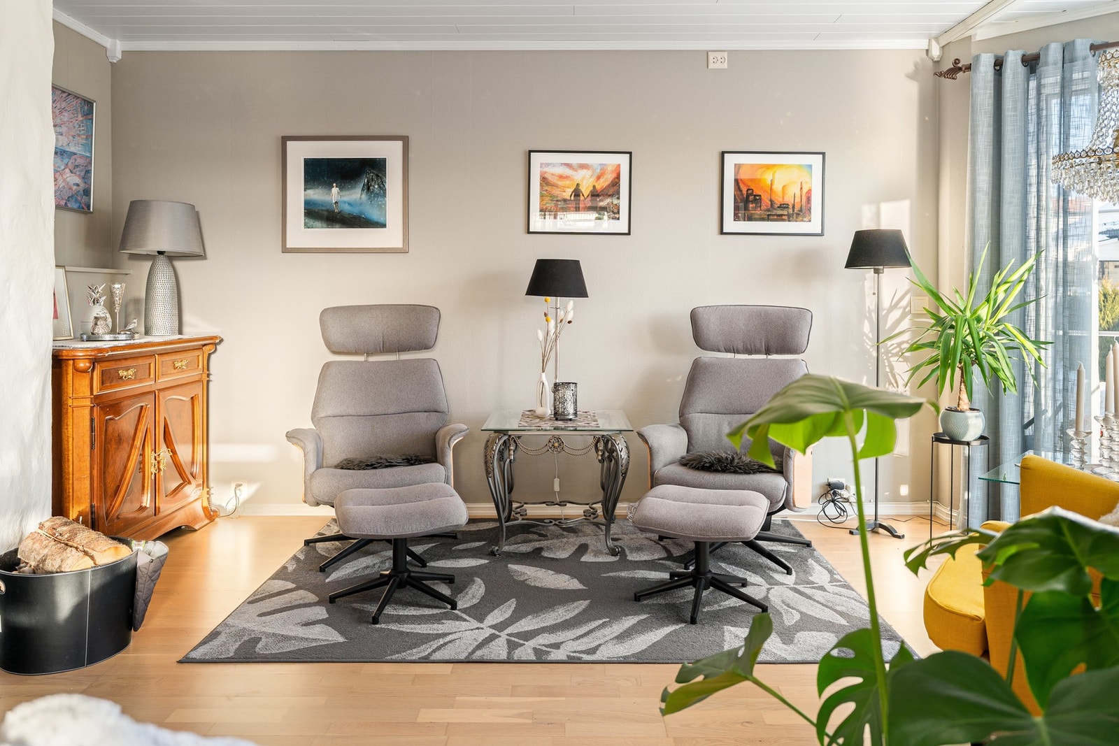 Det er lagt inn fiber fra NTE. Galleribilde