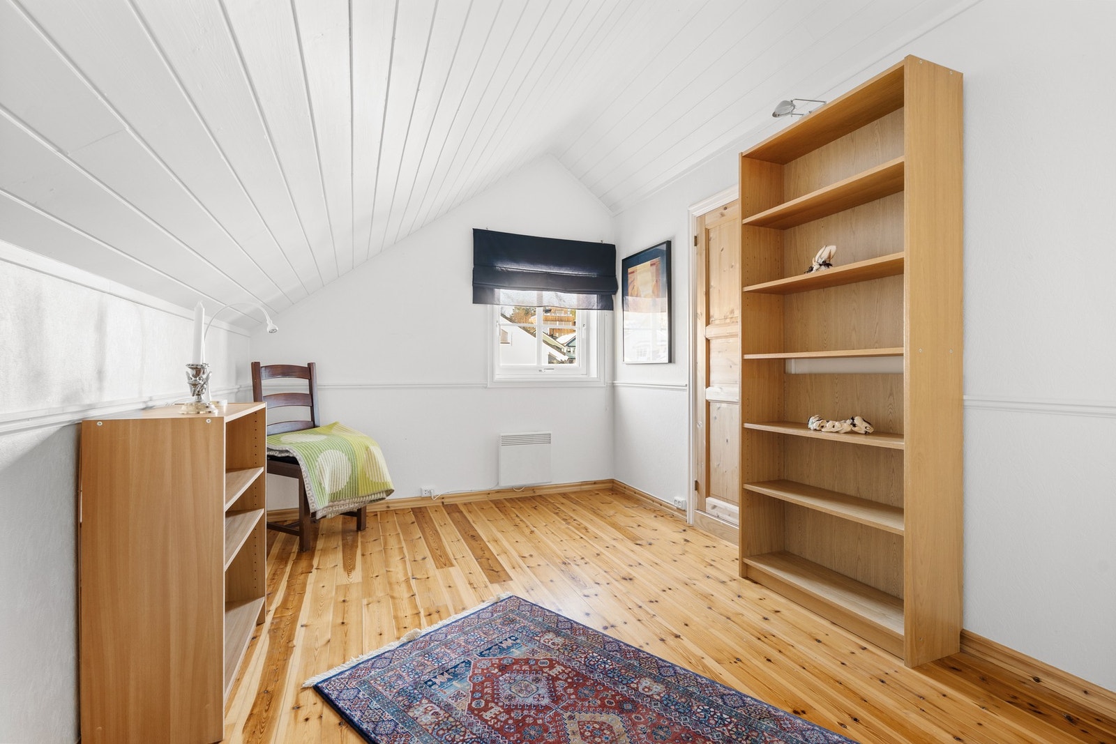 Soverom på loftet. Galleribilde