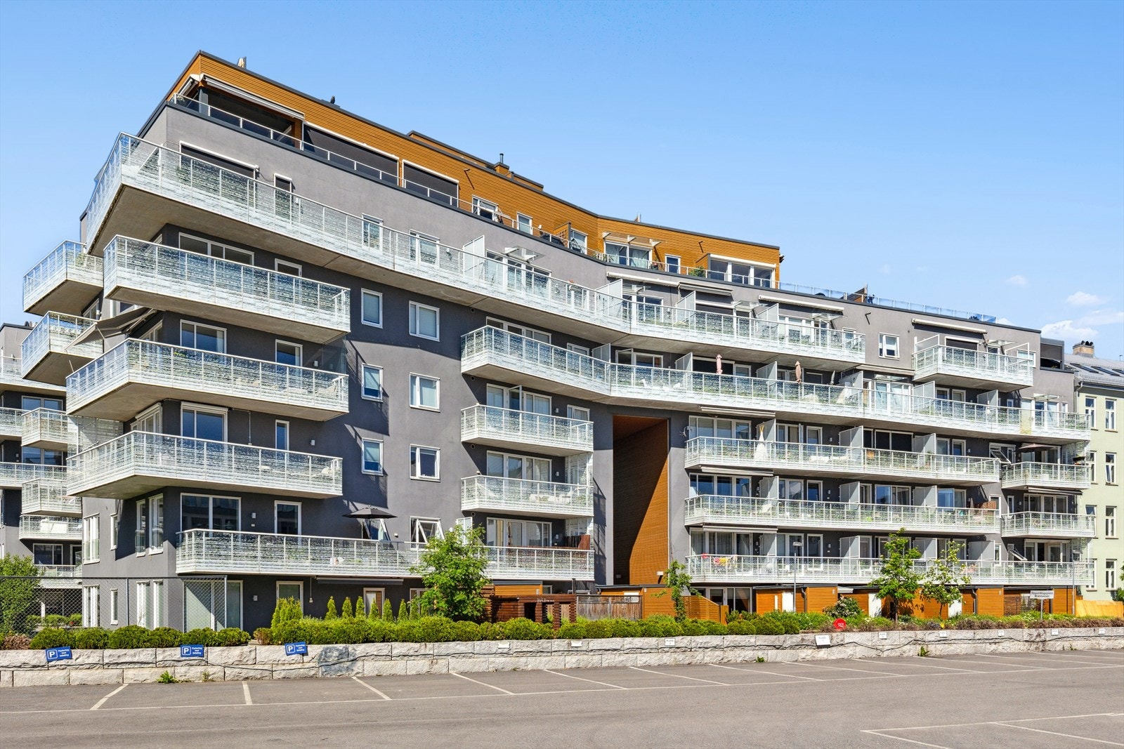 Fasade - Sandakerveien 70. Galleribilde