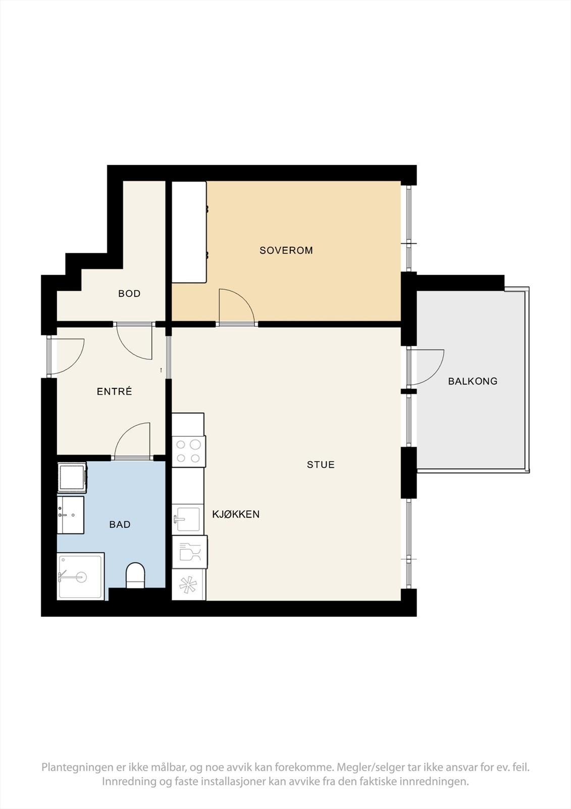 Plantegning. Galleribilde