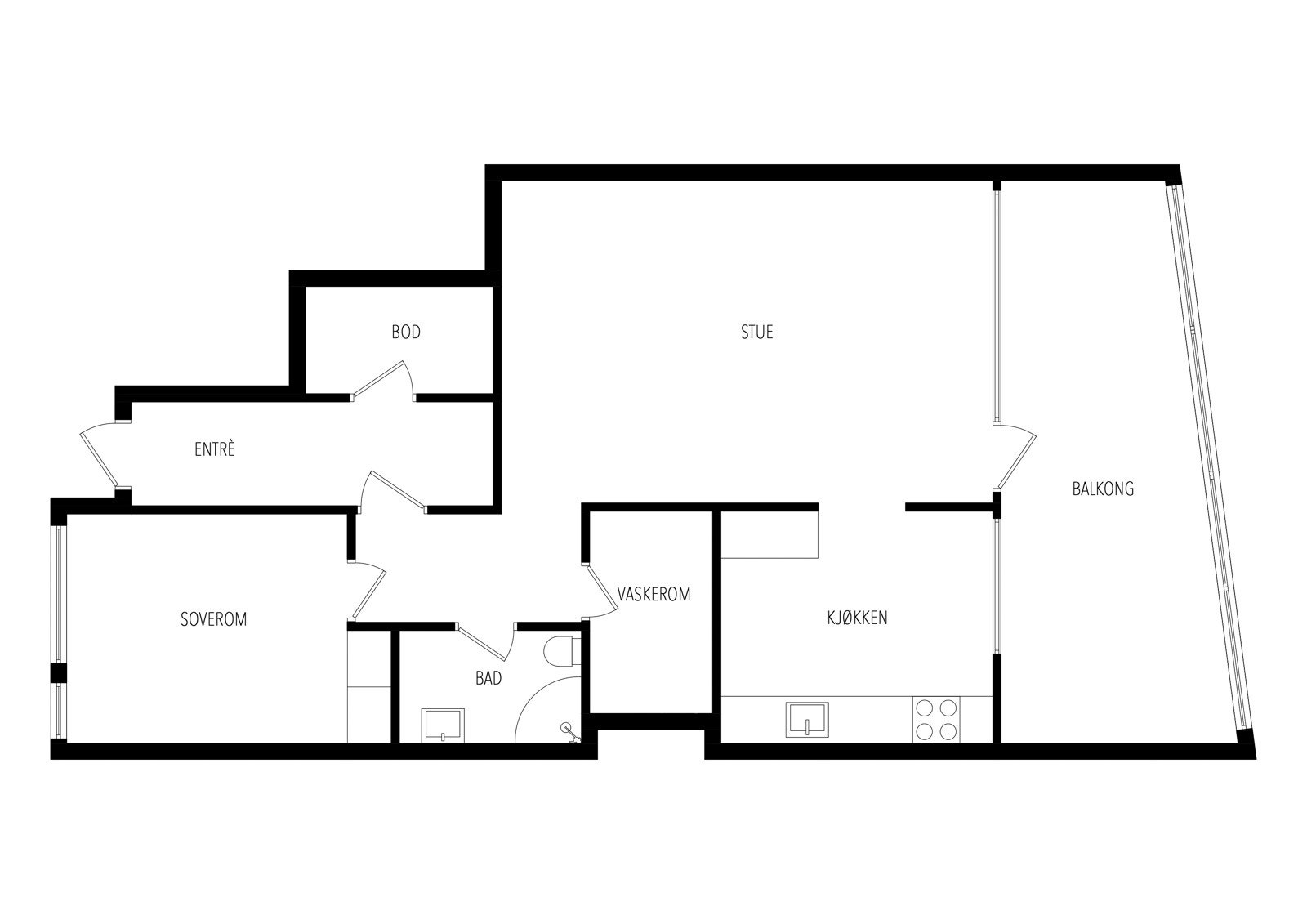 Plantegning. Galleribilde