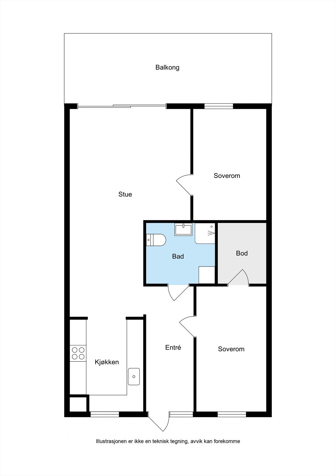 Alternativ planskisse 1 Galleribilde