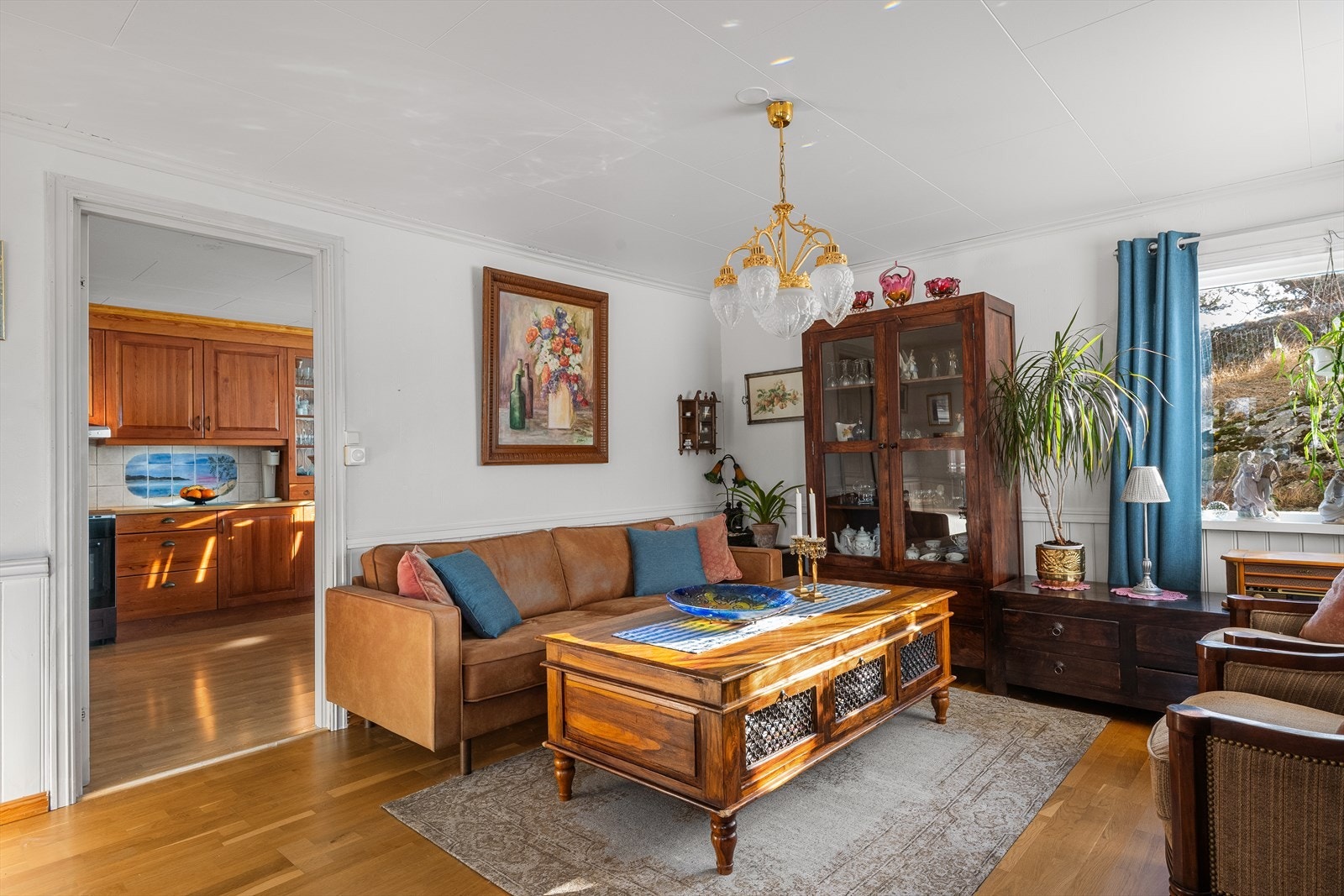 Adkomst til kjøkken fra stue Galleribilde