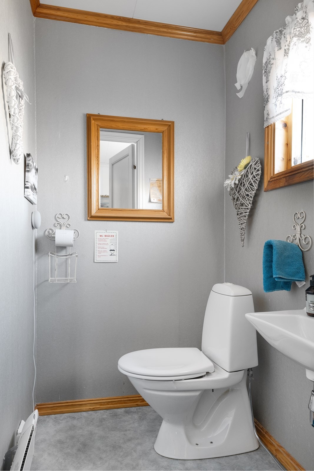 Toalettrom Galleribilde