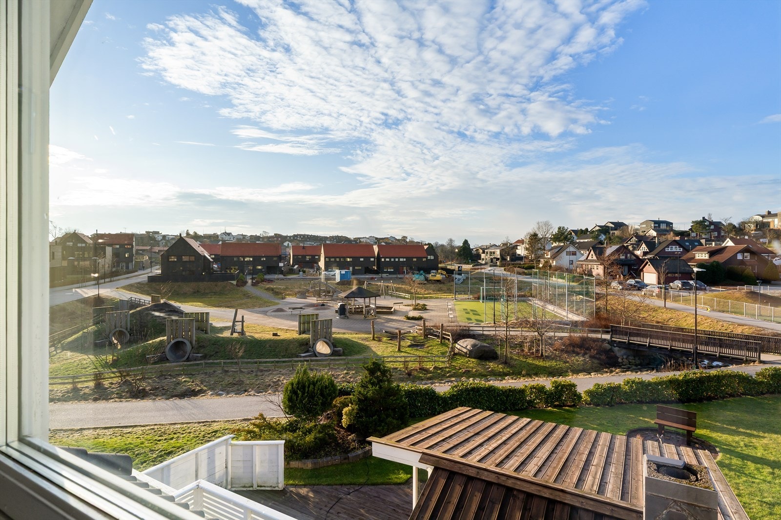 Utsikten fra loftstuen. Galleribilde