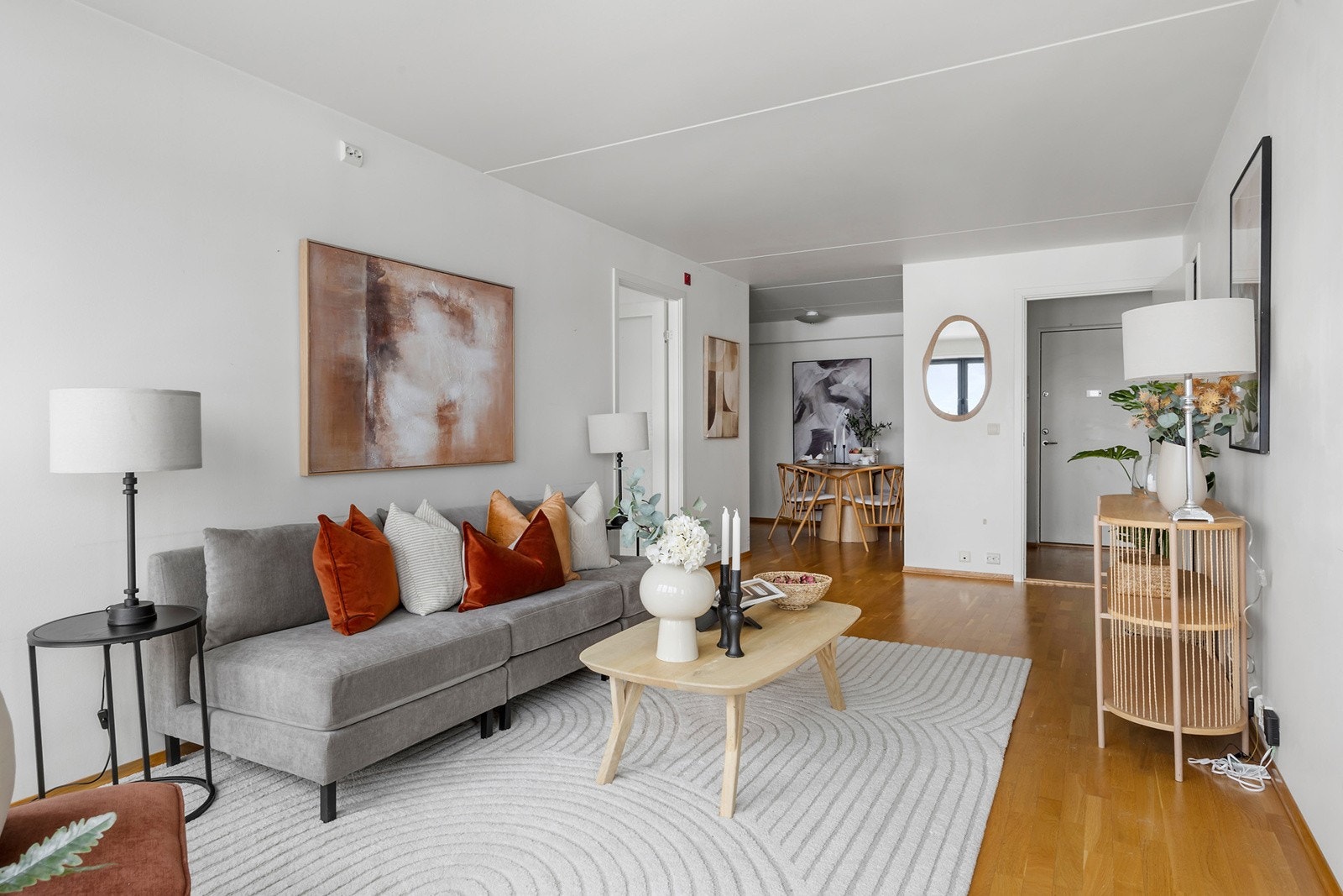 Lys 3-roms leilighet med en praktisk beliggenhet på Bøler. Galleribilde