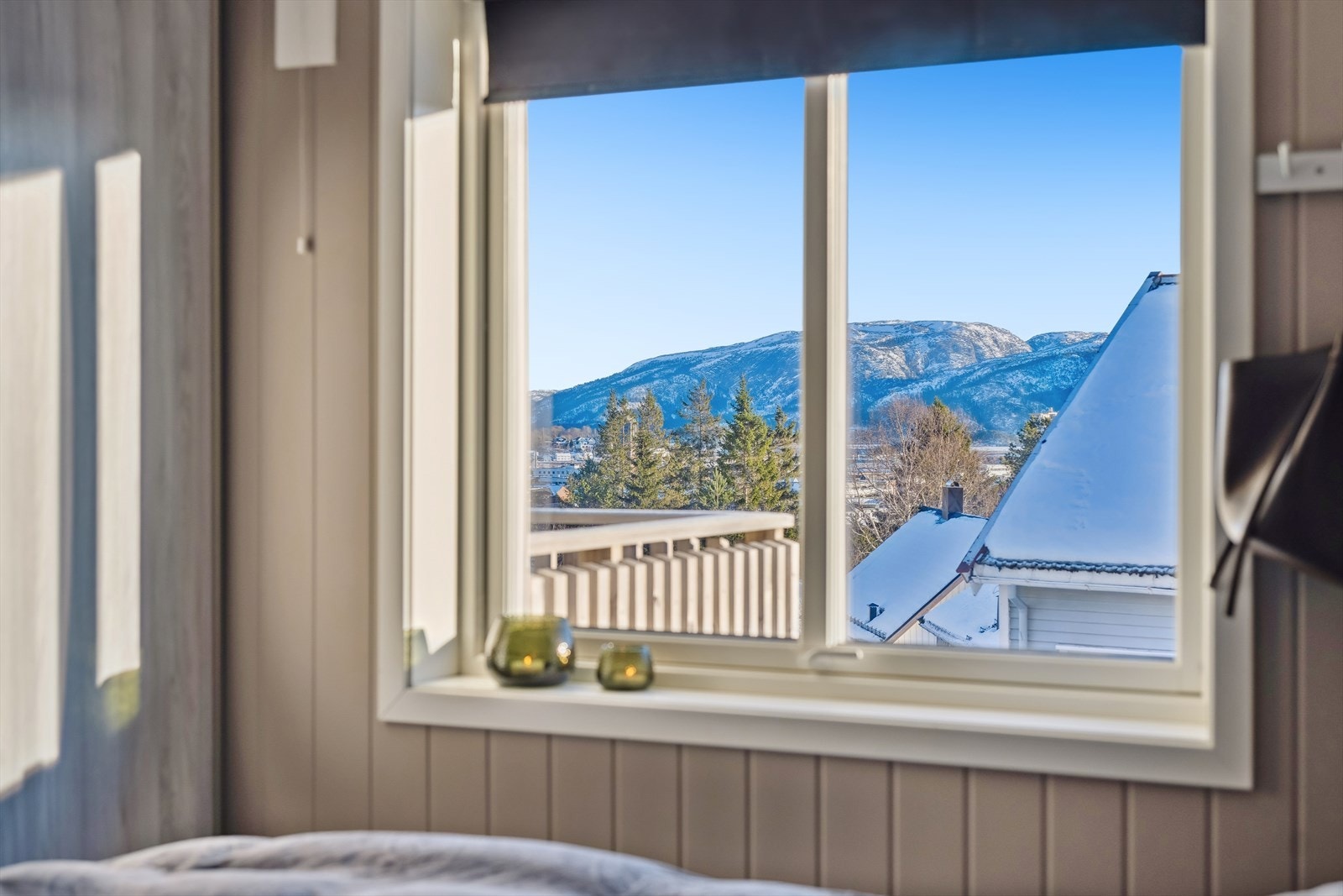 Utsikt fra soverom. Galleribilde