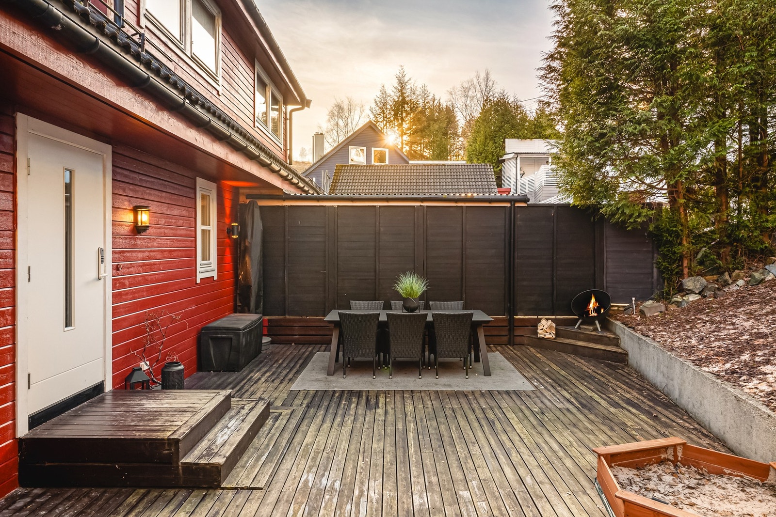 Her kan du nye ettermiddagssolen. Galleribilde